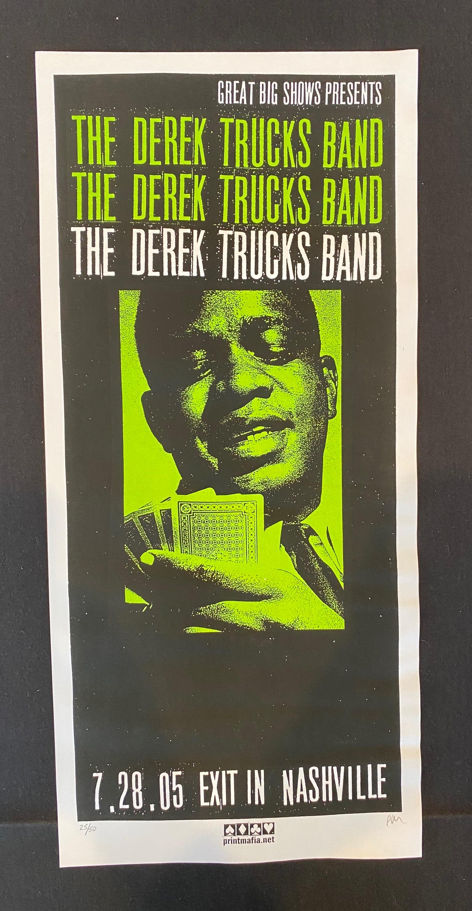 The Derek Trucks Band Concert Poster July 28 2005 Artis (1 of 4)
