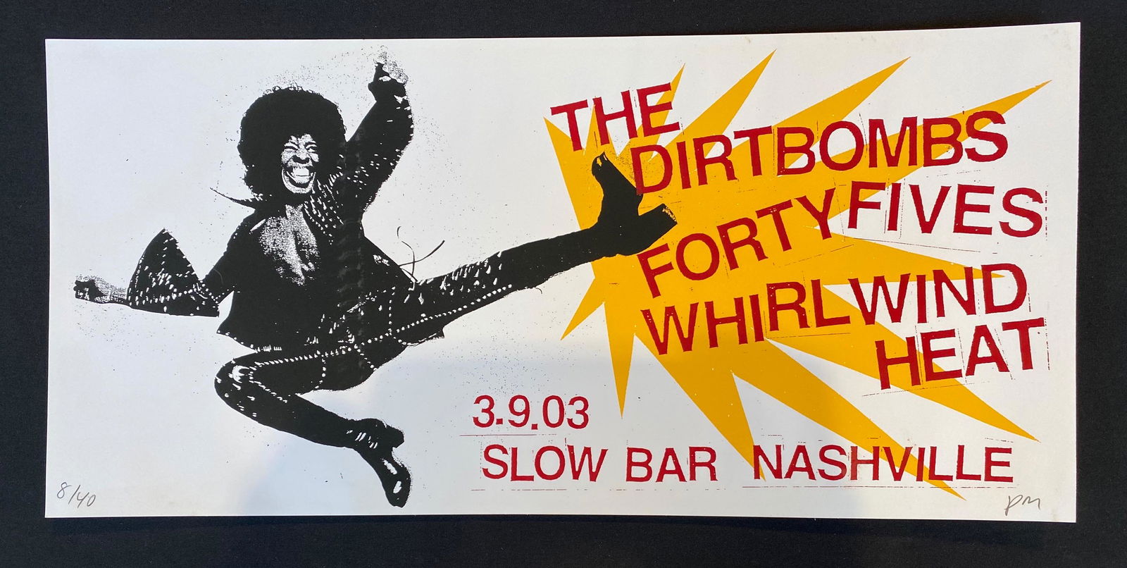 The Dirt Bombs Concert Poster March 9 2003 Artist Signe (1 of 4)