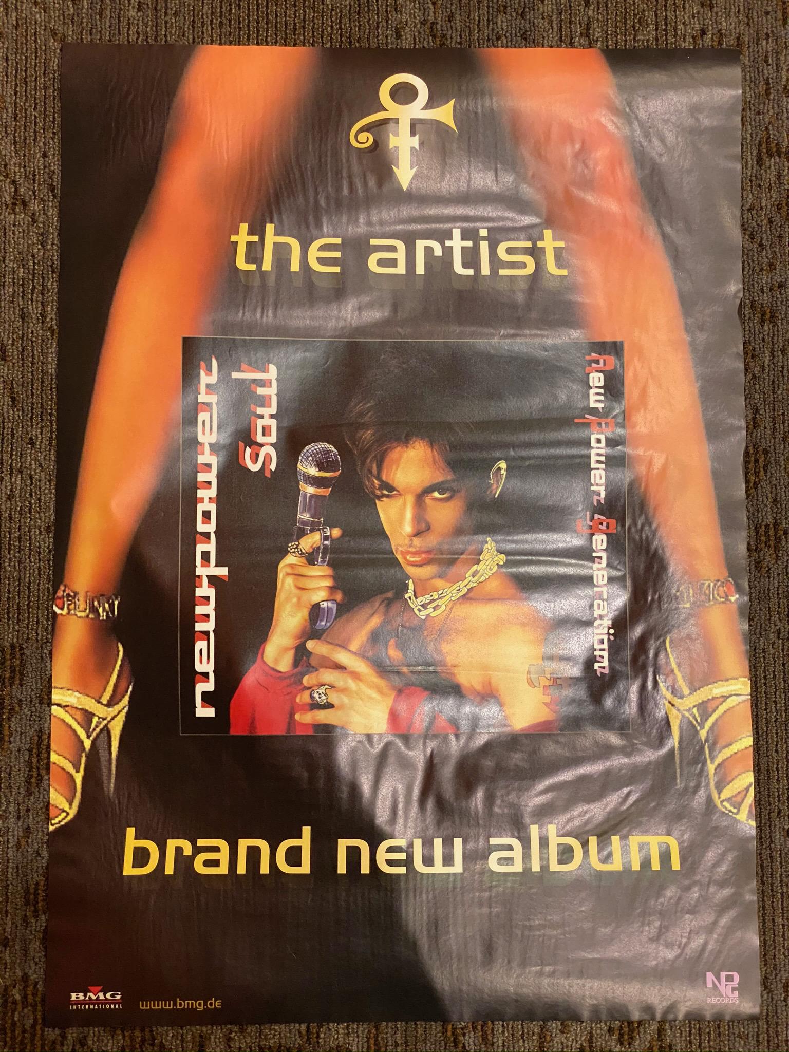 Prince New Album Release Concert Poster (1 of 1)