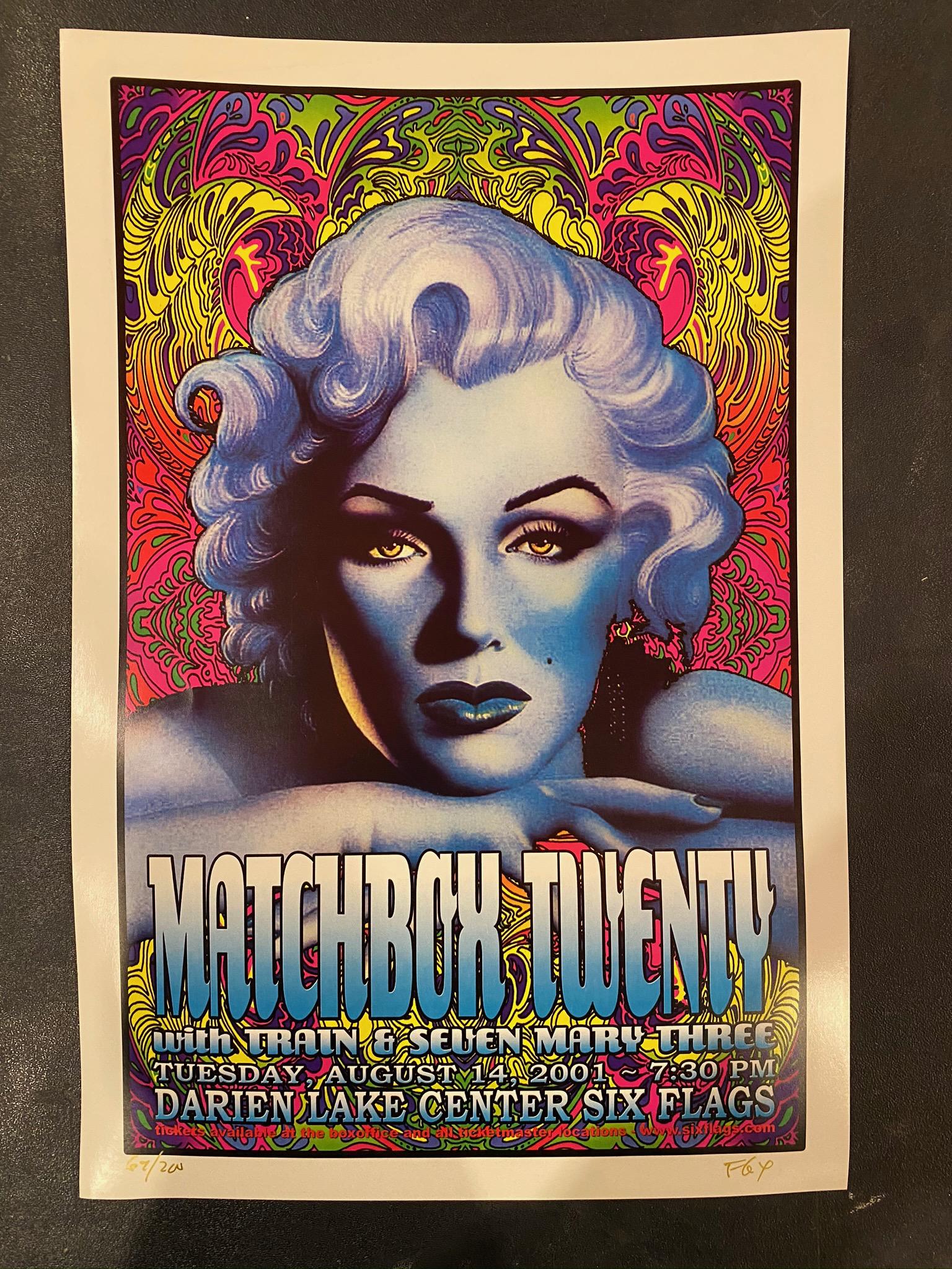 Matchbox 20 with Train and Seven Mary Three Concert Pos (1 of 4)