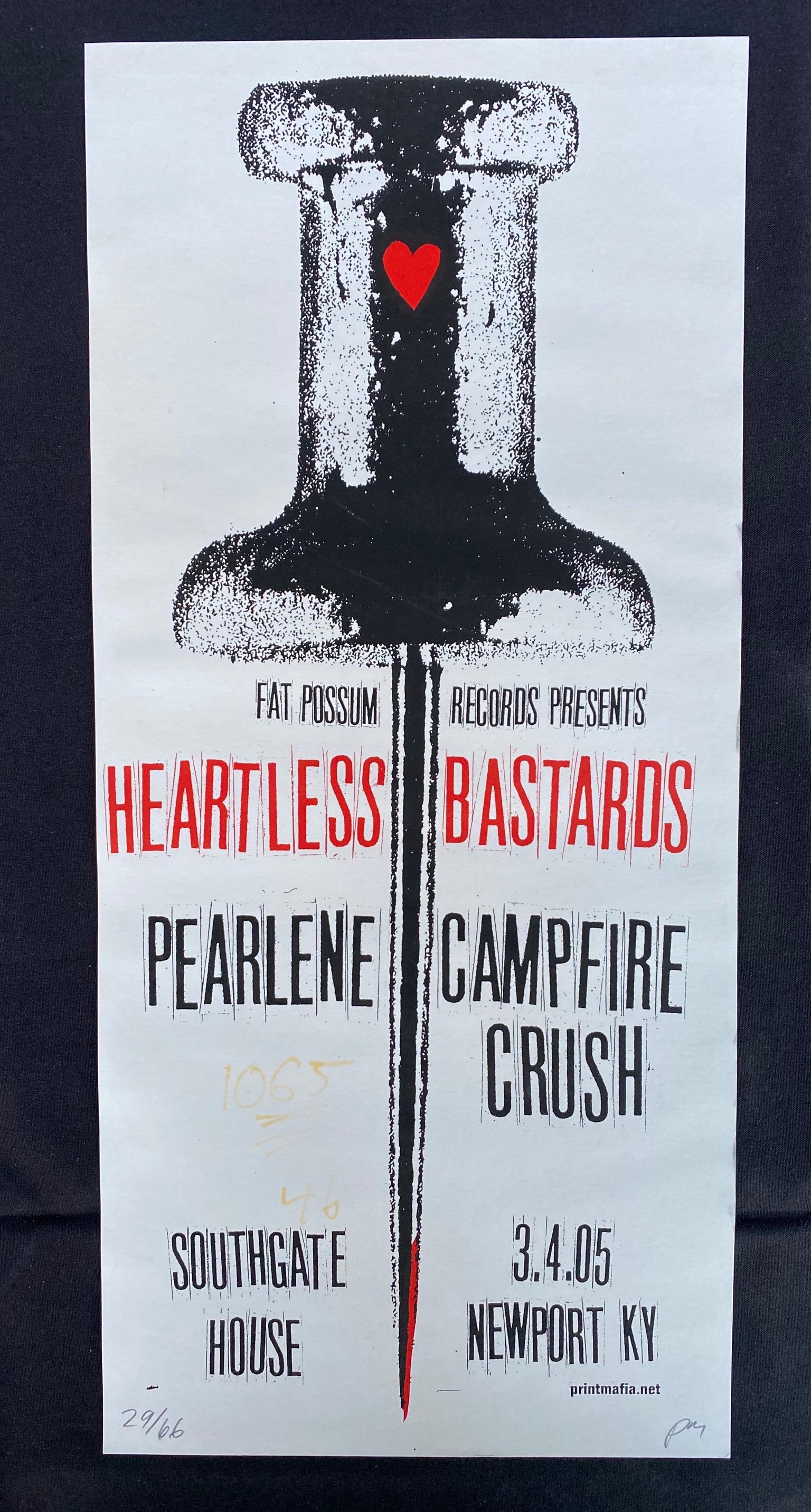 Heartless Bastards Concert Poster March 4 2005 Artist S (1 of 4)