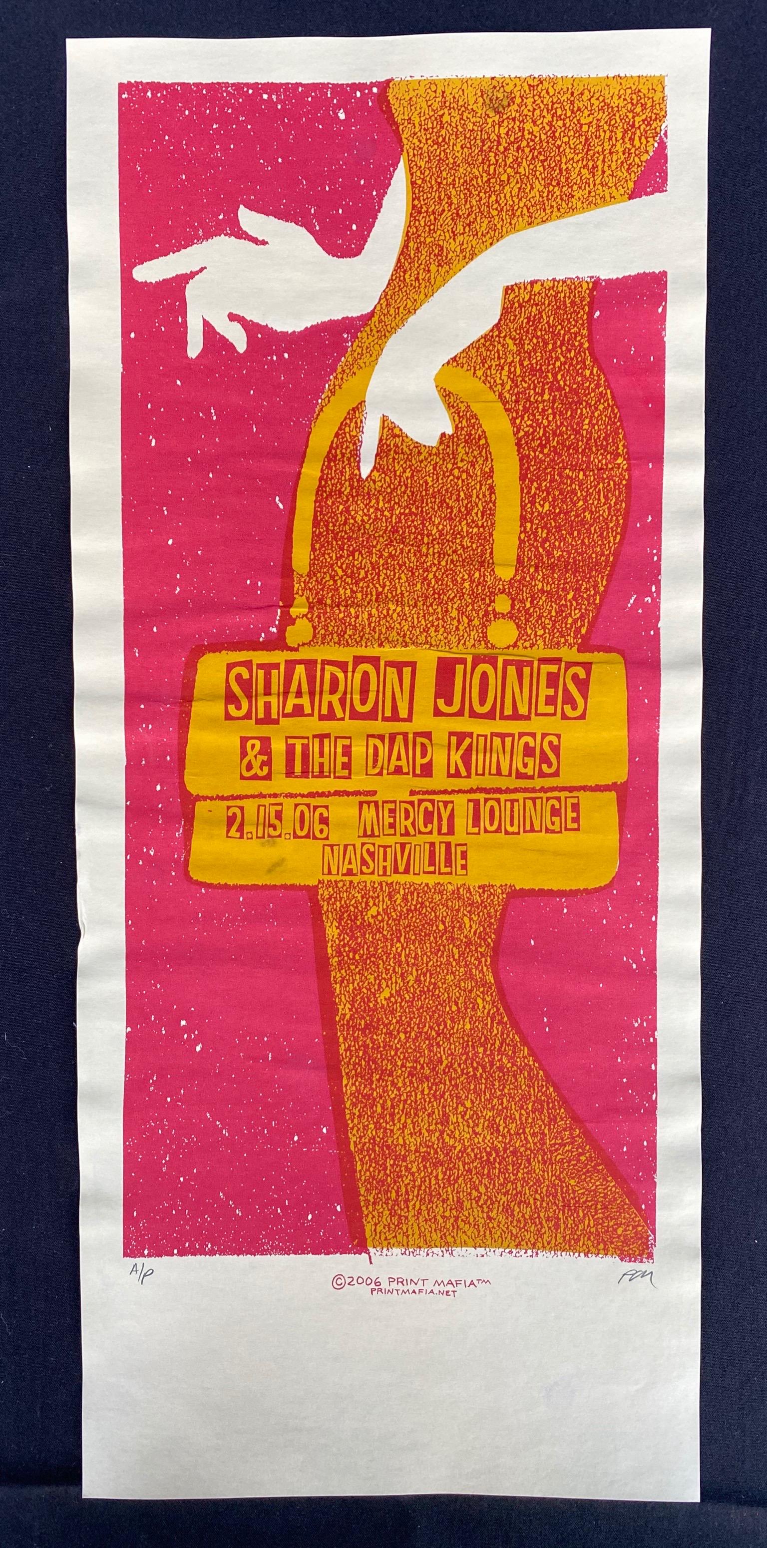 Sharon Jones and the Dap Kings Artist Proof and Signed (1 of 4)