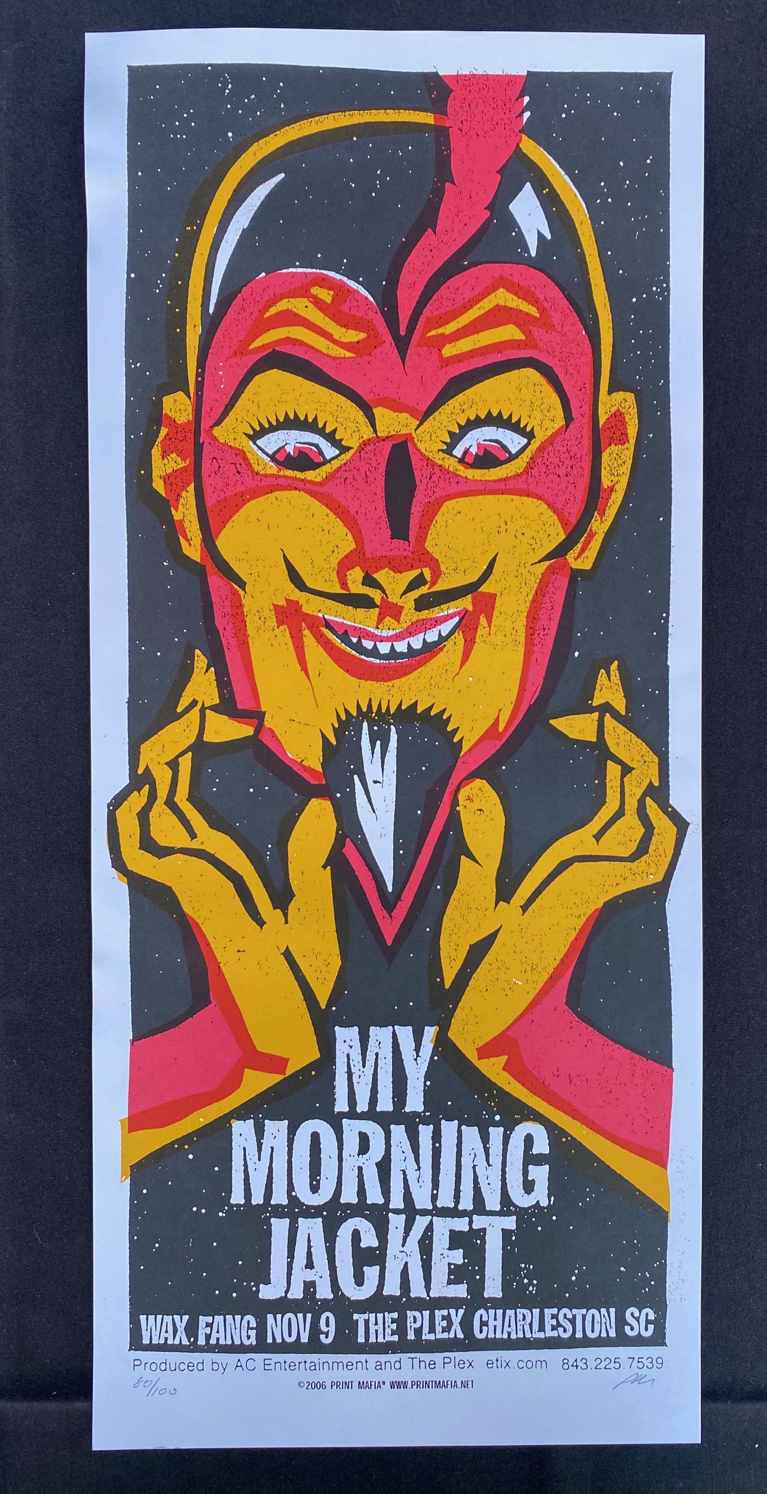 My Morning Jacket Concert Poster November 9 2006 Artist (1 of 4)