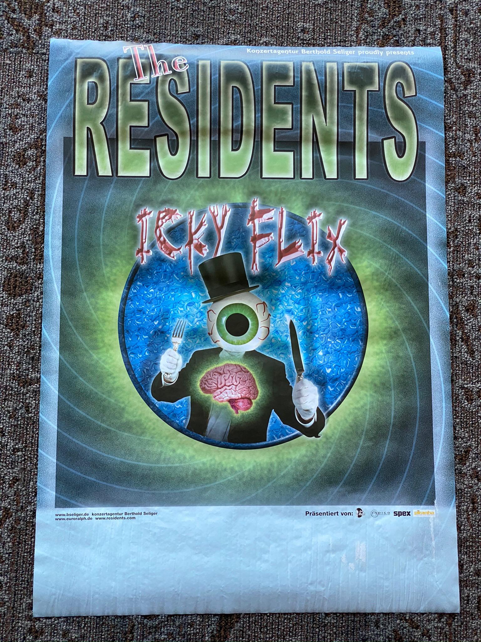 The Residents G Erman Venue Concert Concert Poster (1 of 1)