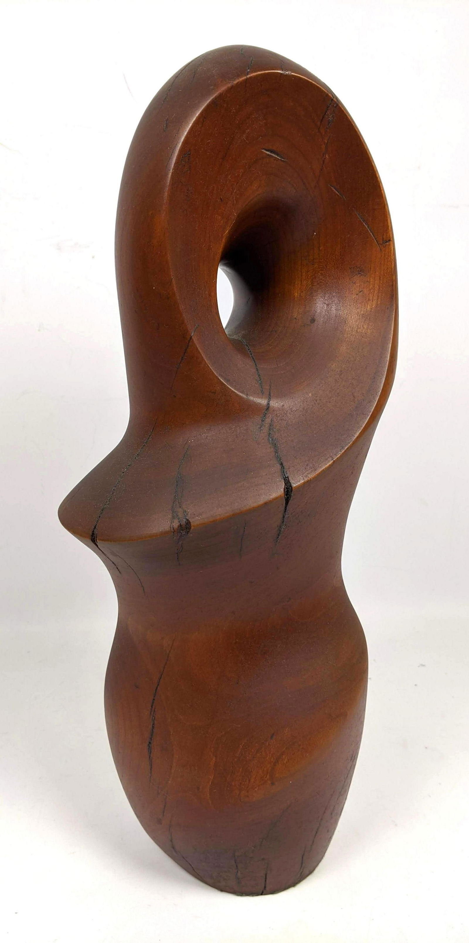 Alexander Noll Style Wood Sculpture. Elegant Modernist (1 of 11)