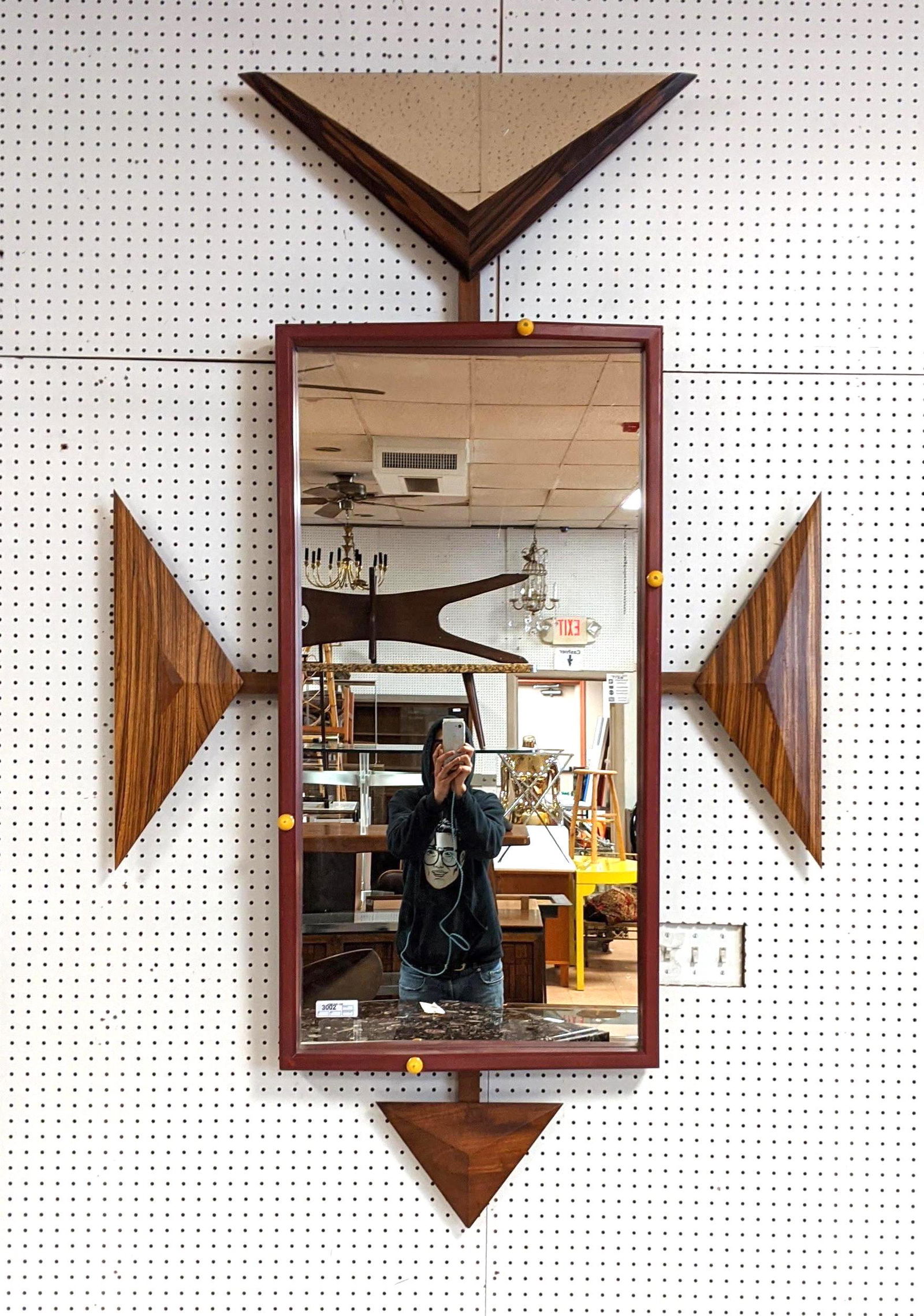 Alan Kushner Woodworker Custom Design Wall Mirror.  Lar (1 of 11)