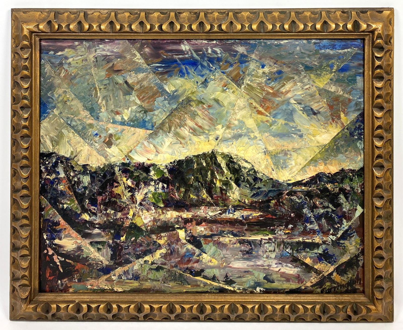 DILLON HAMPTON CARRINGTON Oil Painting on Board. Signed (1 of 9)