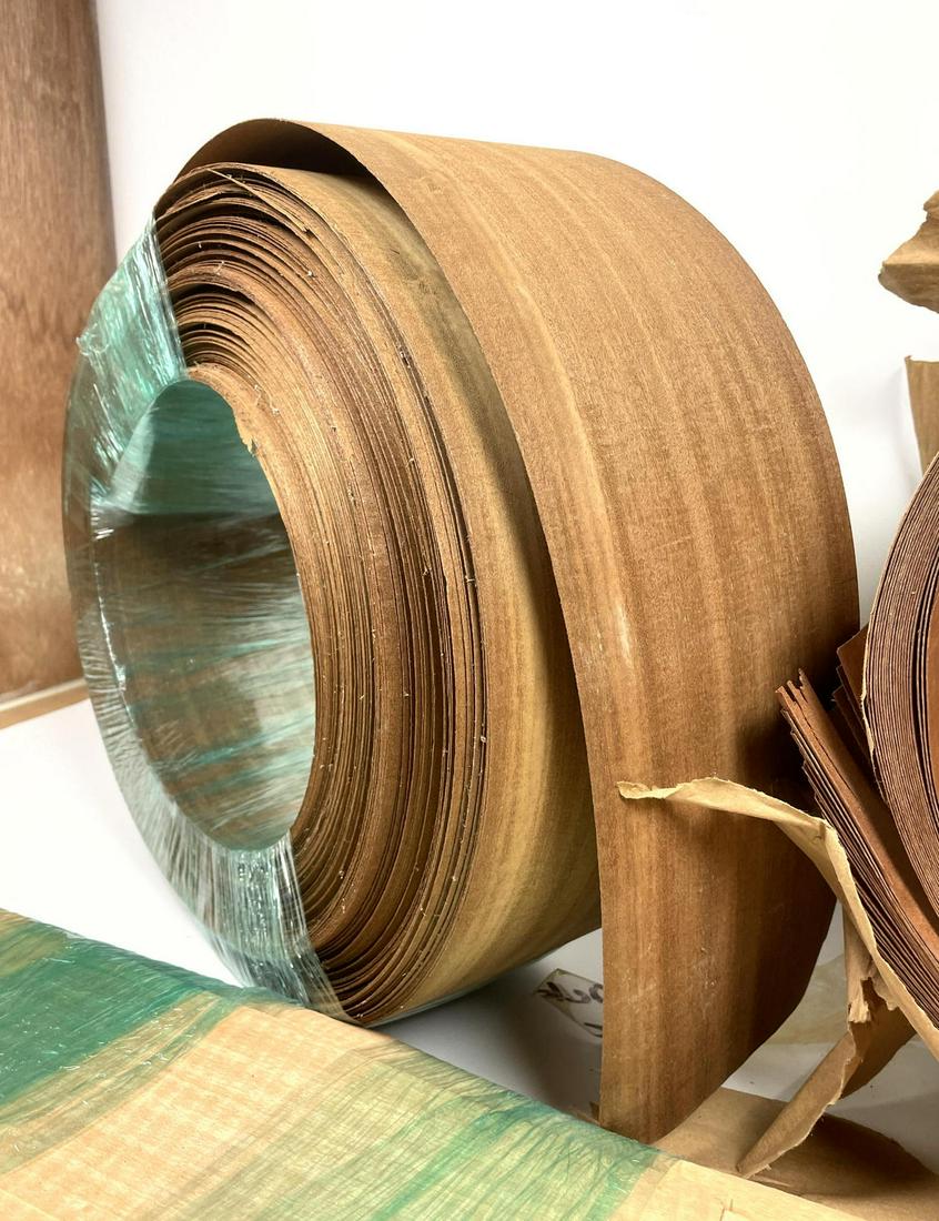 Large Lot Wood Veneers. Curly Maple etc. Measurement is (1 of 8)