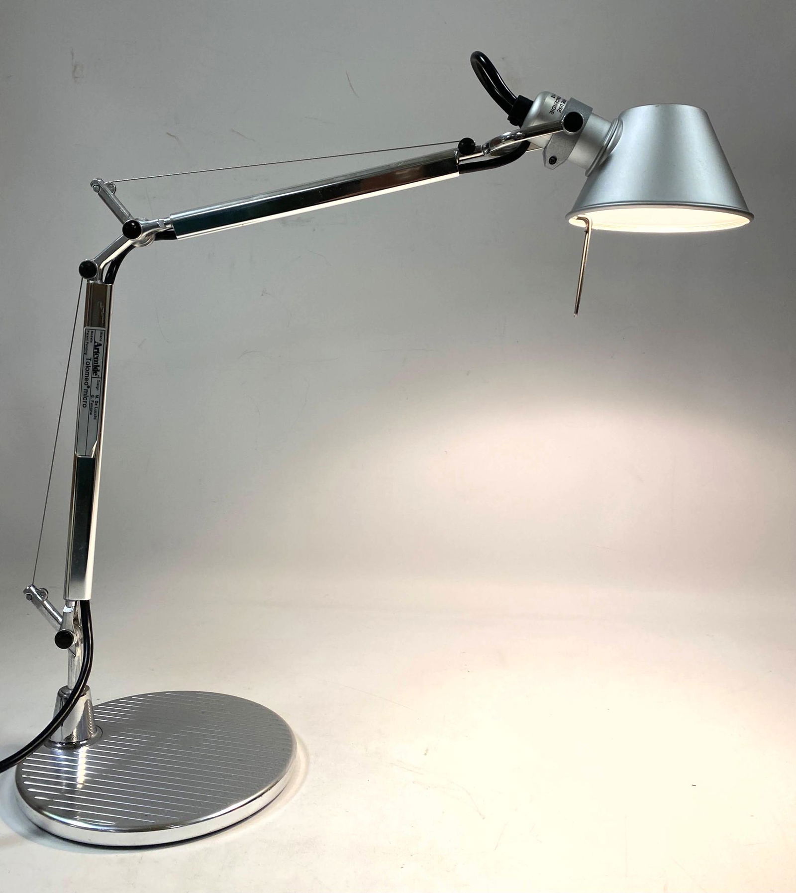 ARTEMIDE Adjustable Task Desk Lamp. TOLOMEO MICR.  Made (1 of 16)