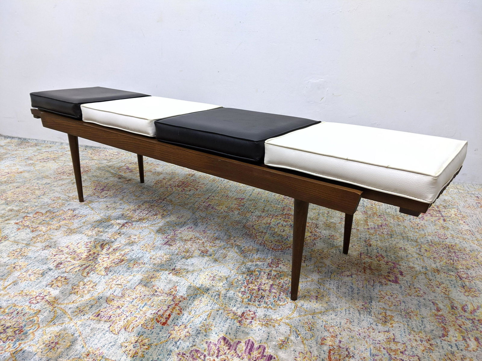 American Modern Expandable Slat Bench. Ends Extend for (1 of 16)