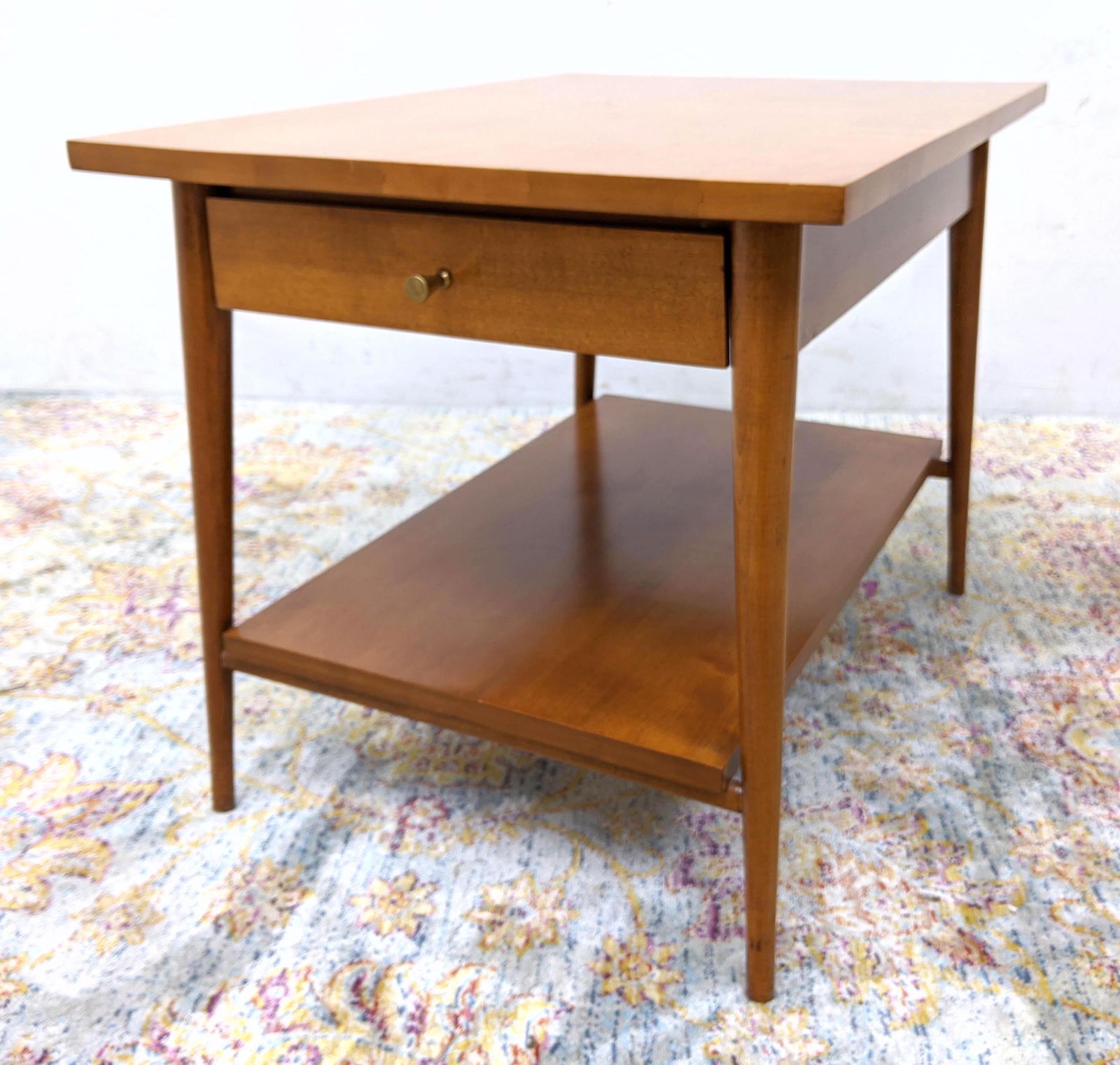 PAUL MCCOBB "Planner Group" Single Drawer End Table. Ma (1 of 11)