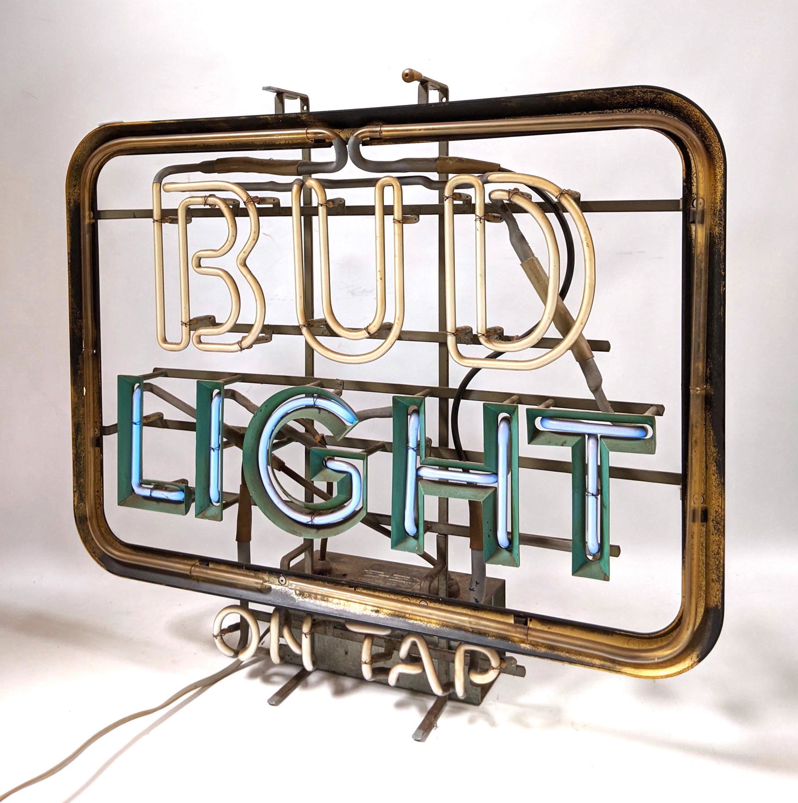 BUD LIGHT  Beer Advertising Neon Sign. Bar. Man Cave. (1 of 15)