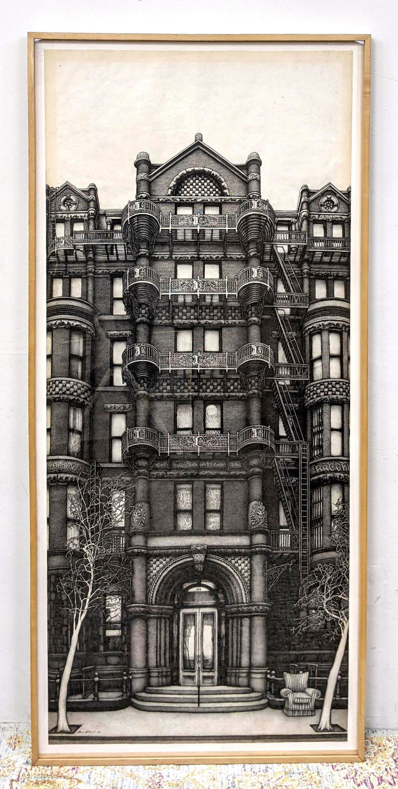 DAVE SCHOFIELD Architectural Drawing. Rendering of Old (1 of 11)