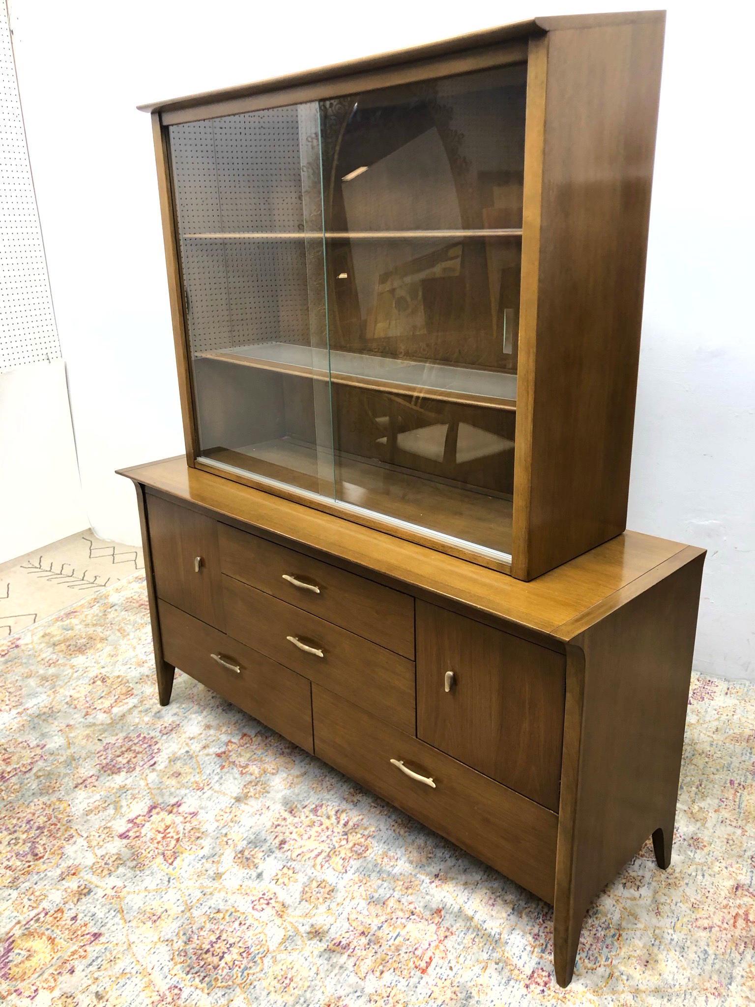 John Van Koert for Drexel Cabinet. Profile model walnut (1 of 8)