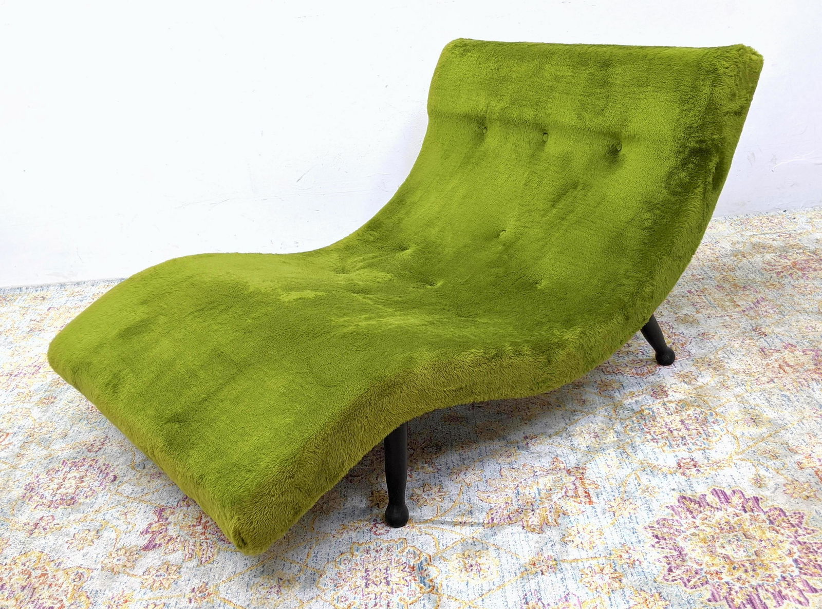 ADRIAN PEARSALL style "Wave" Chaise Lounge. Modernist g (1 of 12)