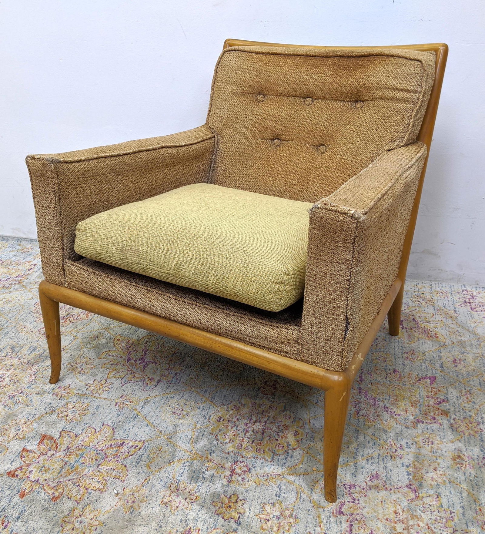 Robsjohn Gibbings Lounge Chair. Saber Leg. (1 of 14)