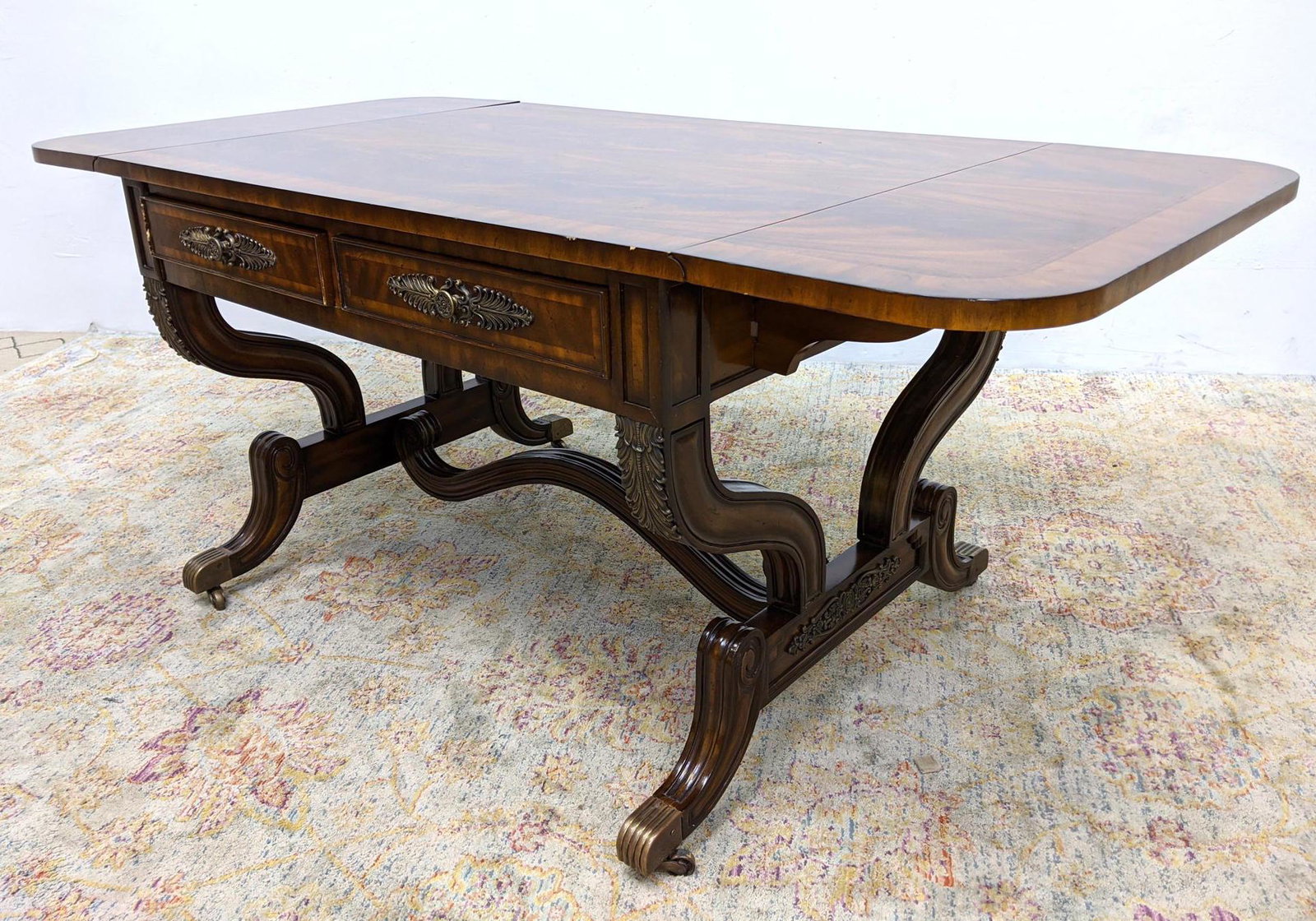 MAITLAND SMITH Drop Side Coffee Cocktail Table. Crotche (1 of 17)