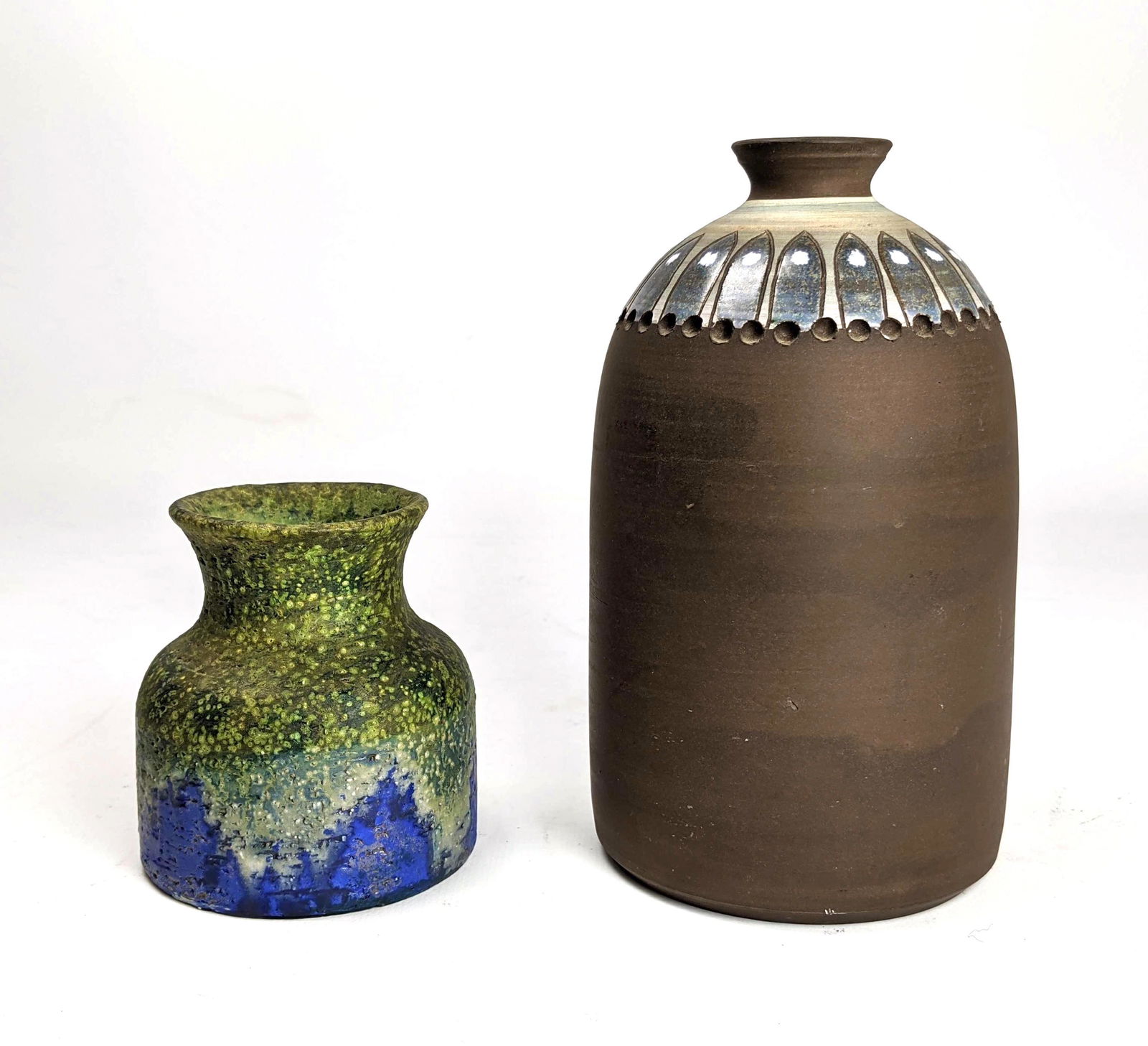 FANTONI Pottery Vase. GUNNAR NYLUND Swedish Vase. 1) Sm (1 of 12)