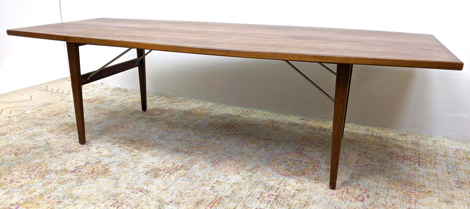 GEORGE NELSON for HERMAN MILLER Walnut Dining Table. La (1 of 11)