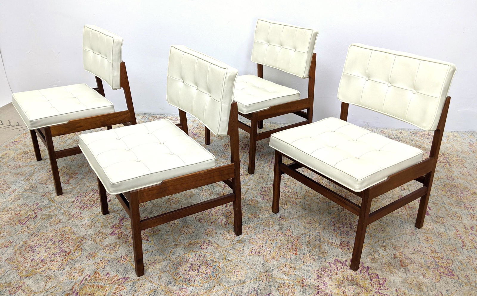 Set 4 HIBRITEN American Modern Side Chairs. Jens Risom (1 of 18)