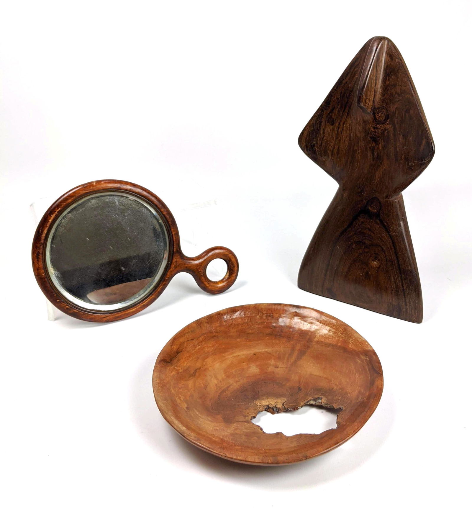 3pc Collection Modernist Wood Lot. 1. RAMO.NA CASANOVA (1 of 20)