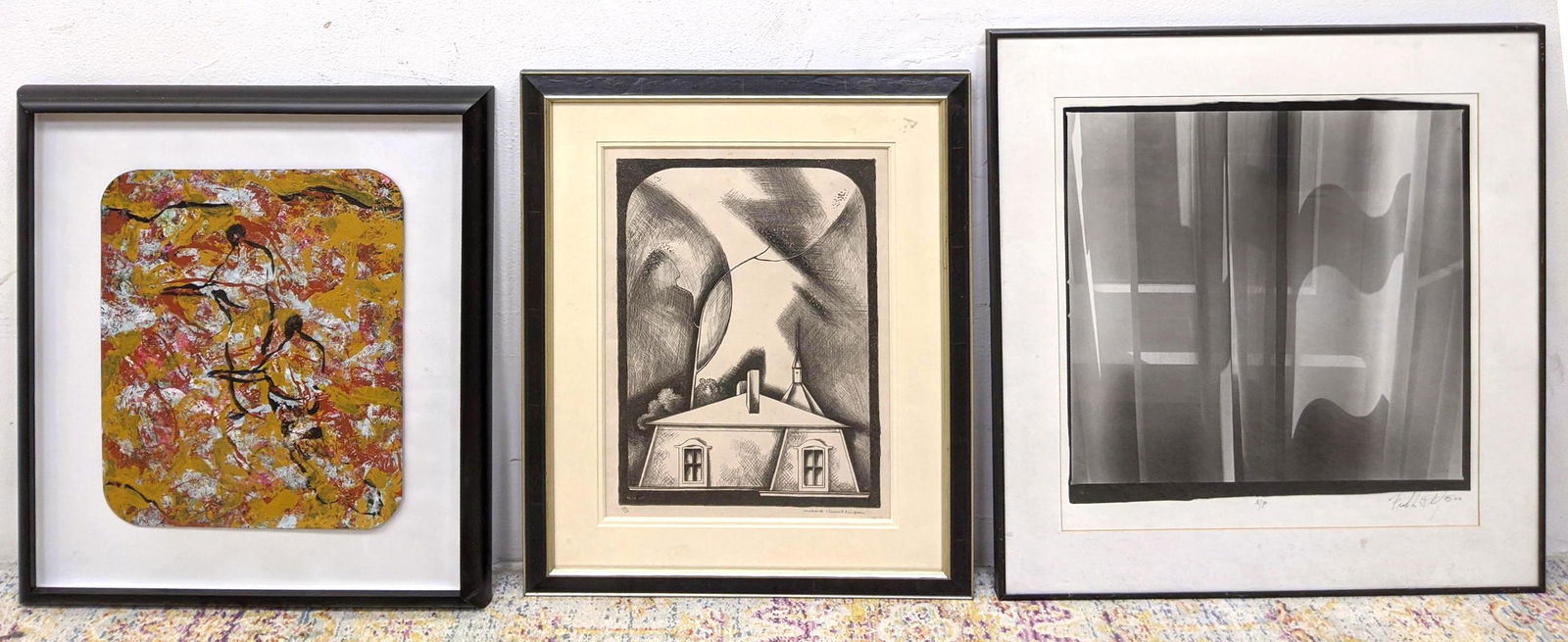 Signed photograph. Signed lithograph. Original figure p (1 of 20)