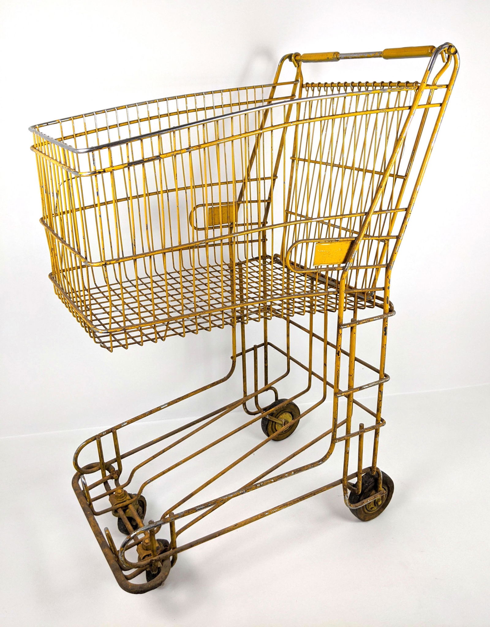 Vintage NEST-KART Small Size Wire Shopping Cart.  Nice (1 of 14)