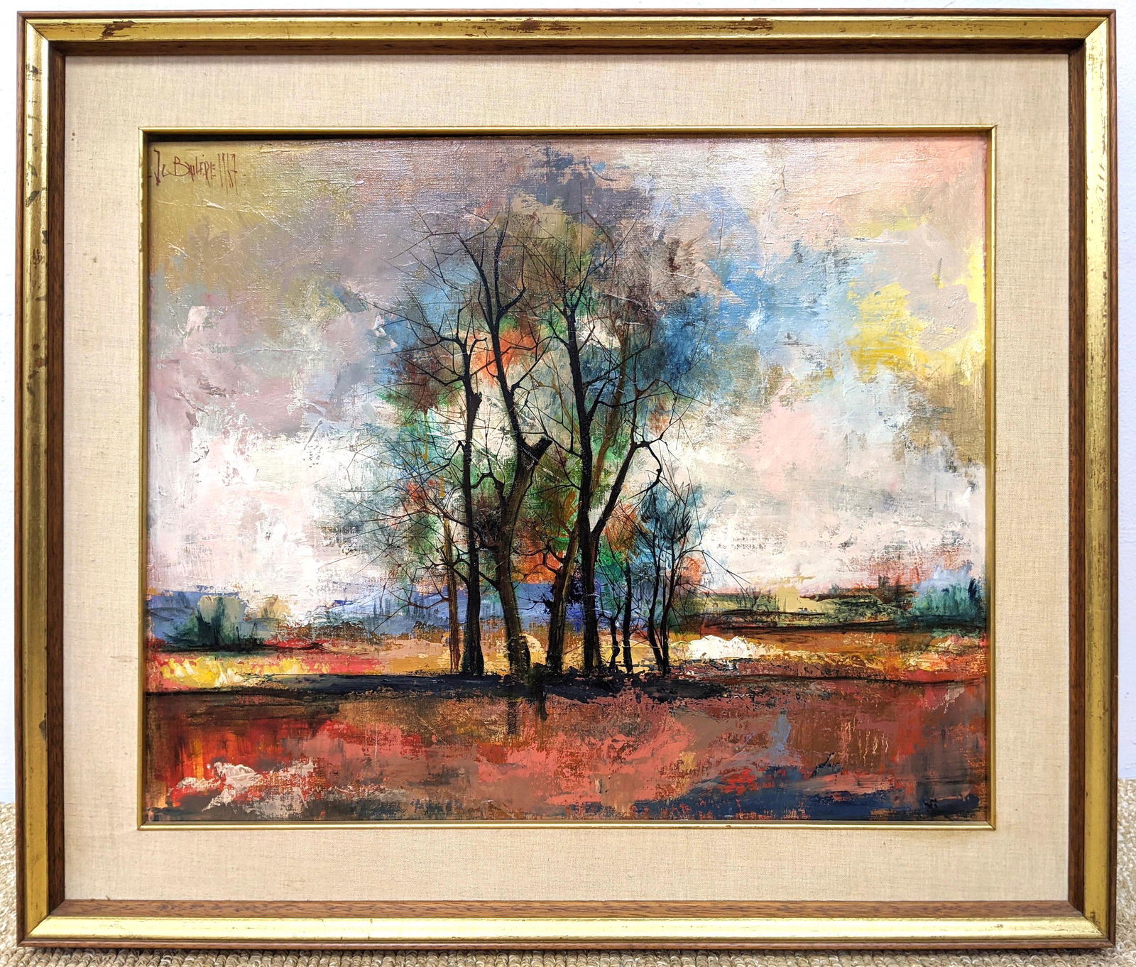 Jean Claude Brulere Original Oil Painting on Canvas. 19 (1 of 10)