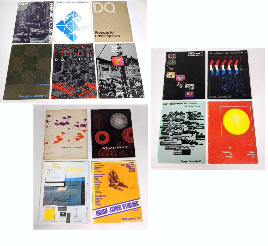 18 Design Quarterly Vintage Art & Design Magazines (1 of 16)