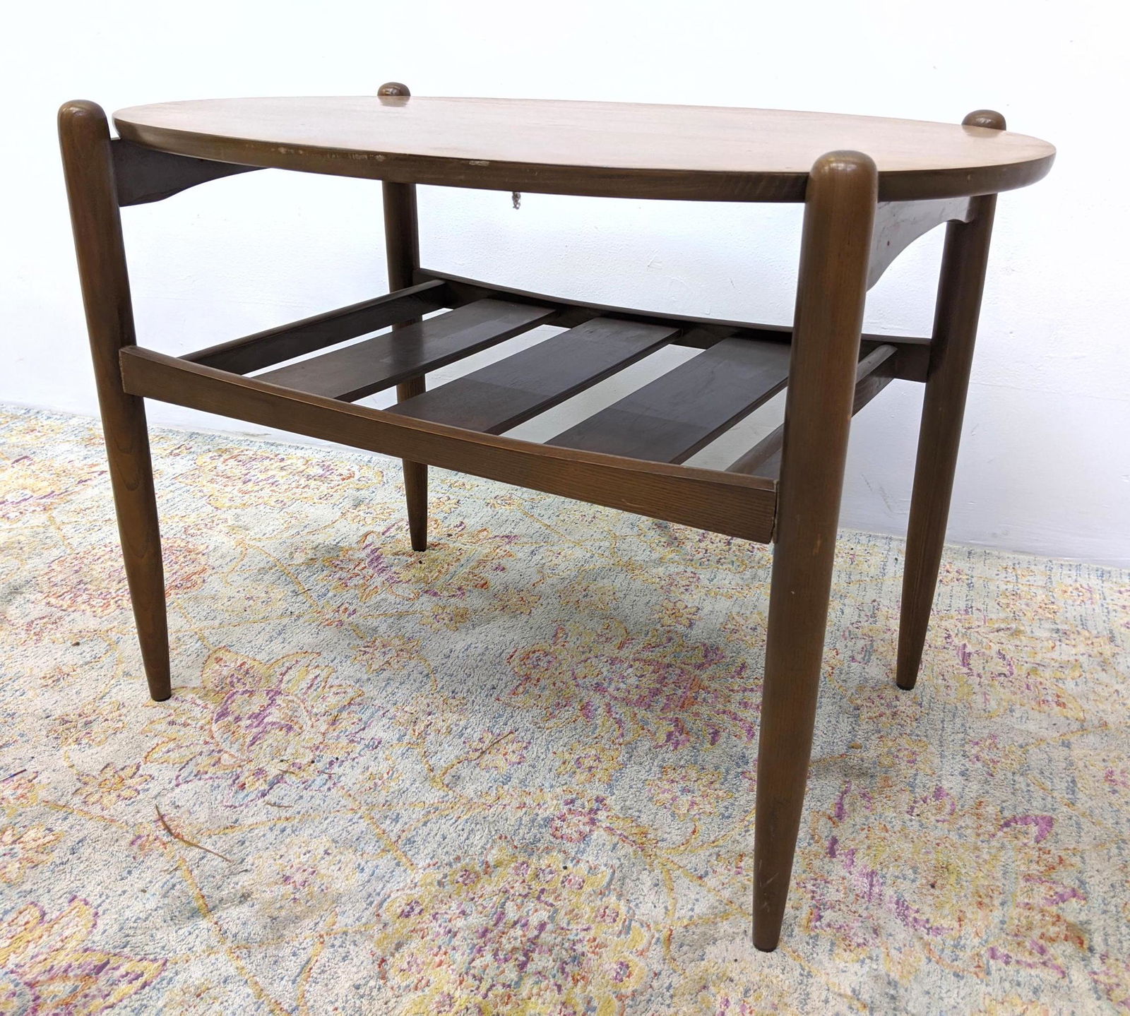 American Modern Occasional Table.: American Modern Occasional Table. -- Dimensions: H: 23 inches: W: 31.5 inches: D: 22 inches ---