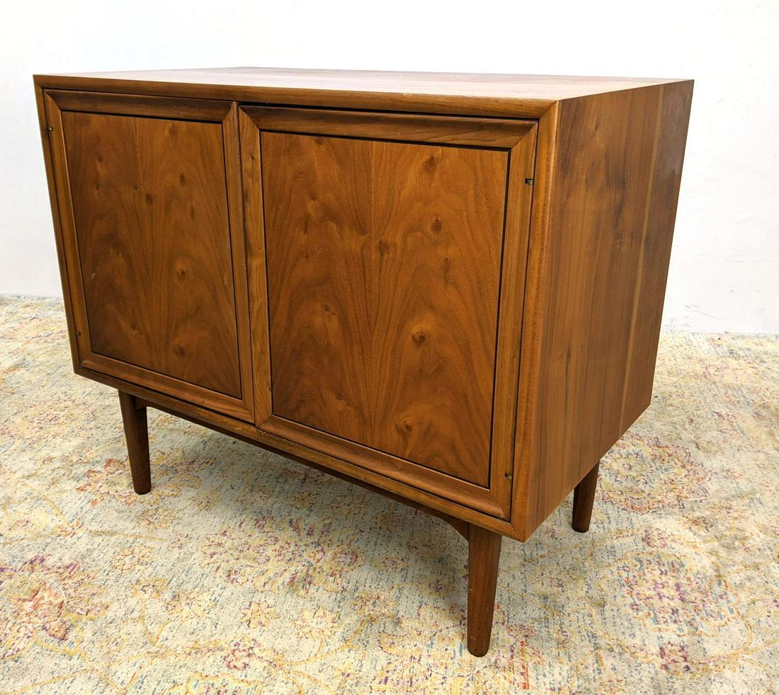 DREXEL Declaration 2 Door Cabinet. American Modern Waln (1 of 16)