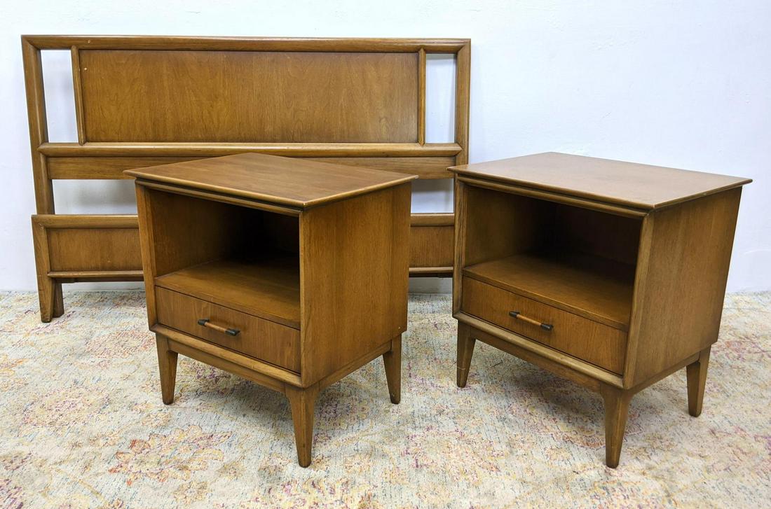 3pc CENTURY Furniture American Modern Bedroom Set. Matc (1 of 18)