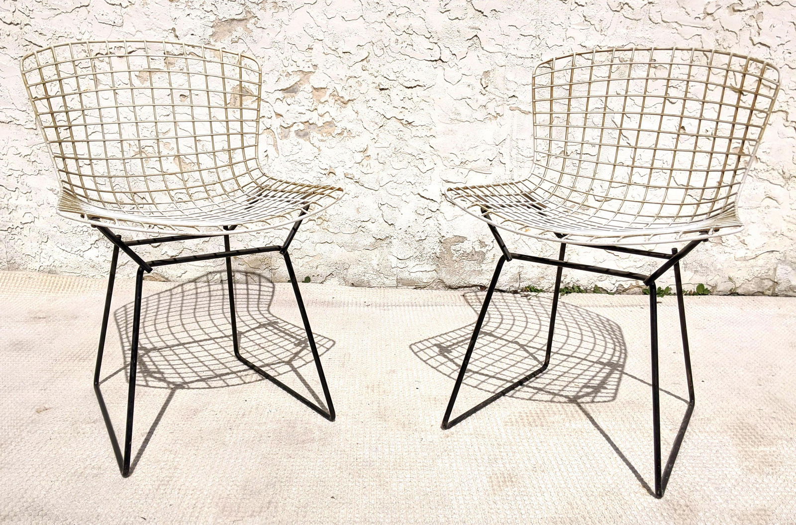 2 Bertoia Wire Mesh Chairs. (1 of 4)