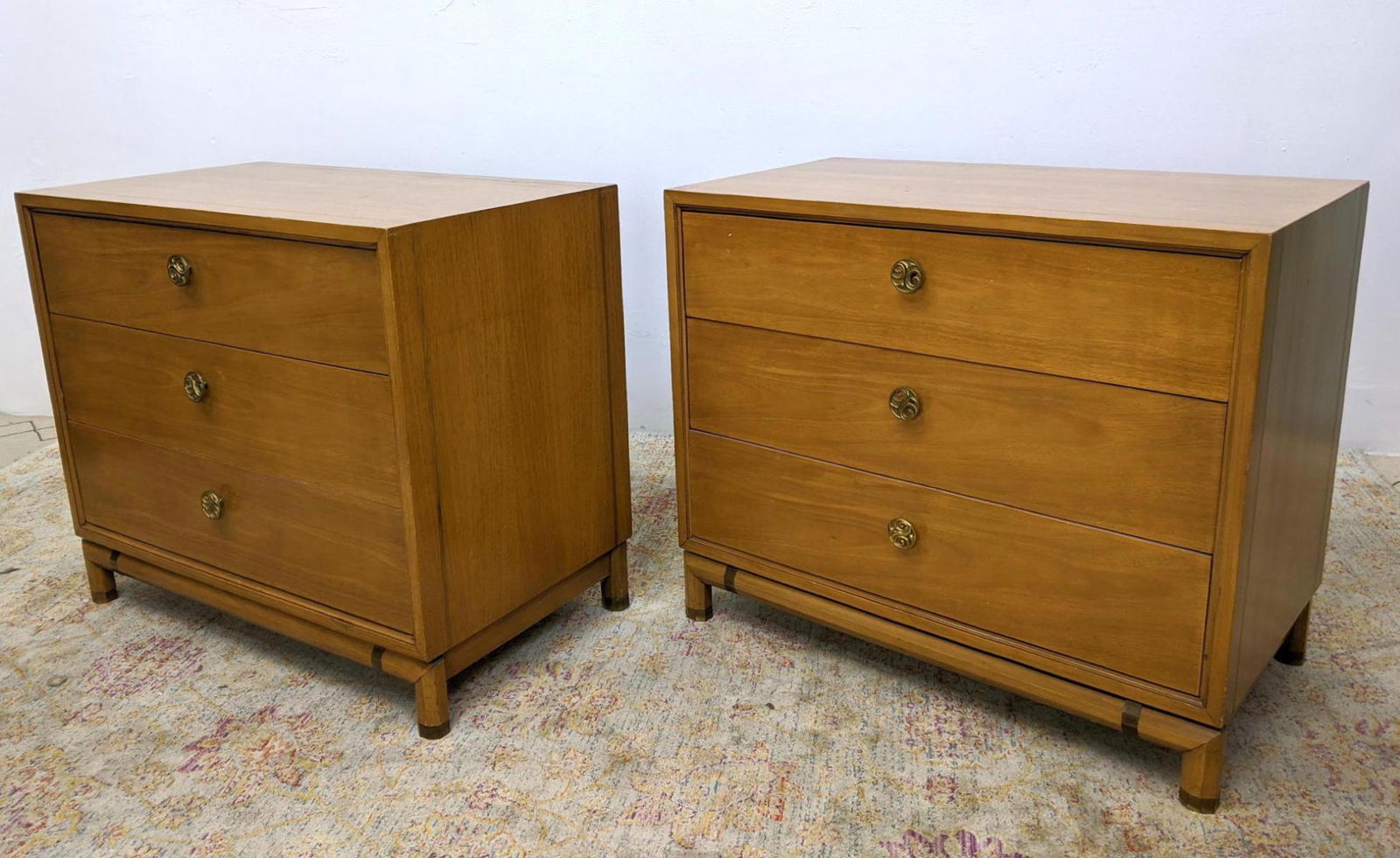 Pair Kent Coffey Bachelor Chest Dressers. (1 of 20)