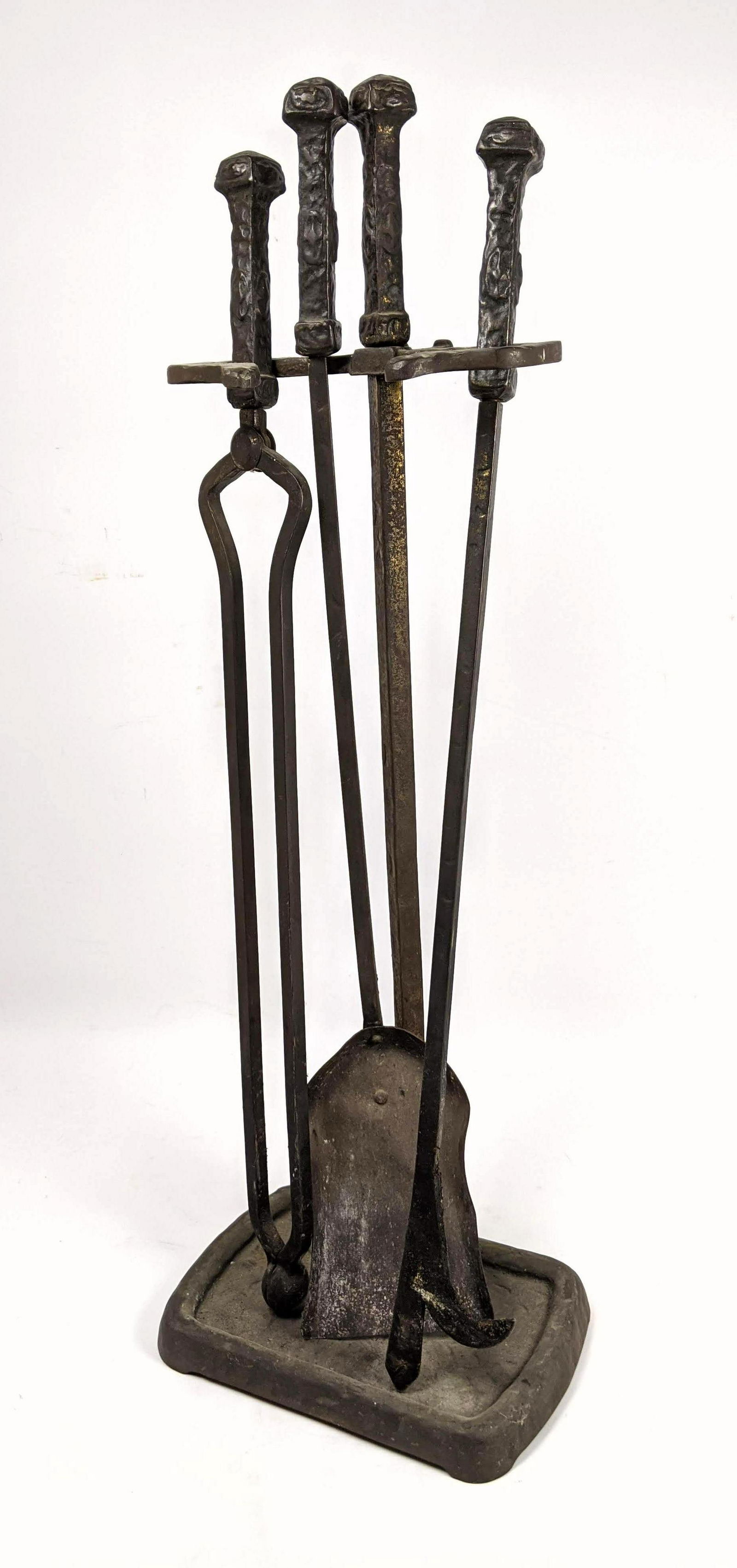 Arts and Crafts Style Fireplace Tools. (1 of 10)