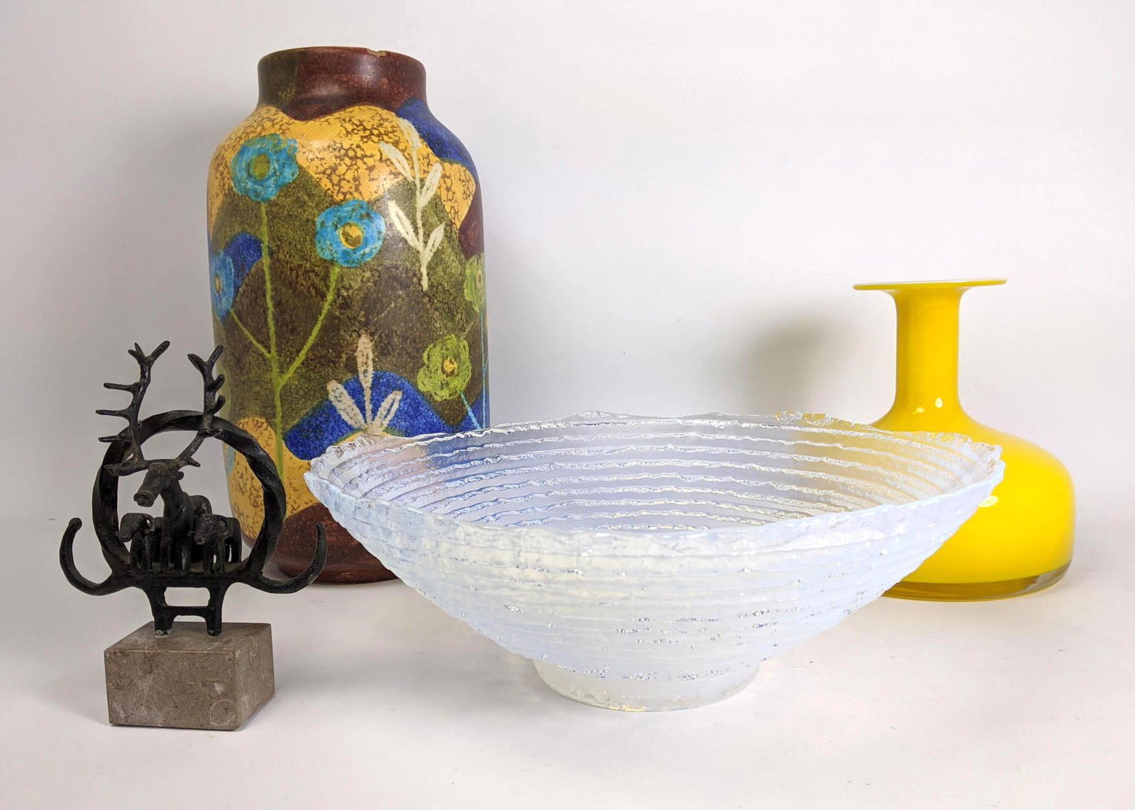 Mixed Group Lot. Italian Raymor Pottery Vase, Small Bro (1 of 14)