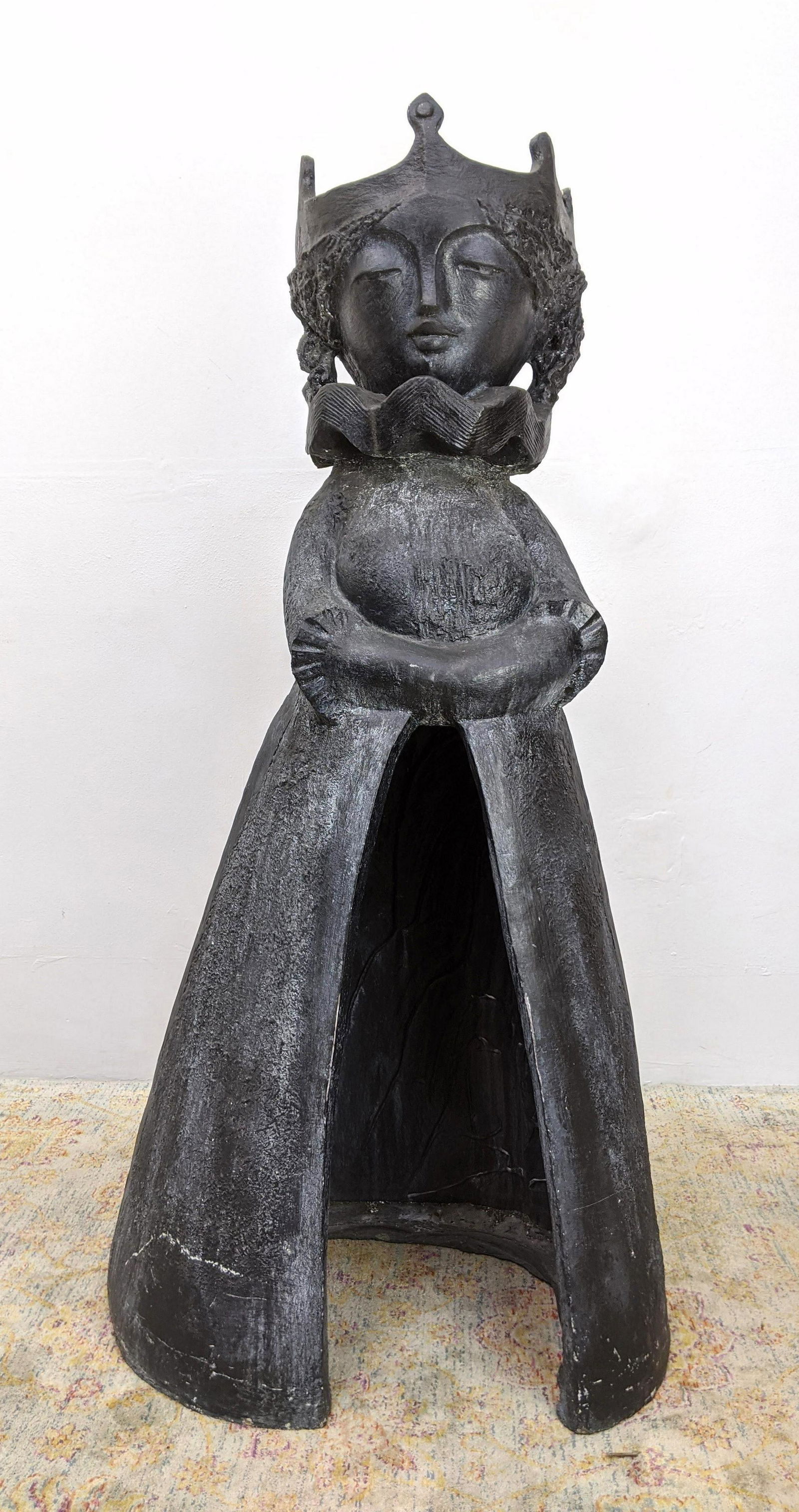 Large Fiberglass Garden Sculpture Planter.  BJORN WIINB (1 of 11)