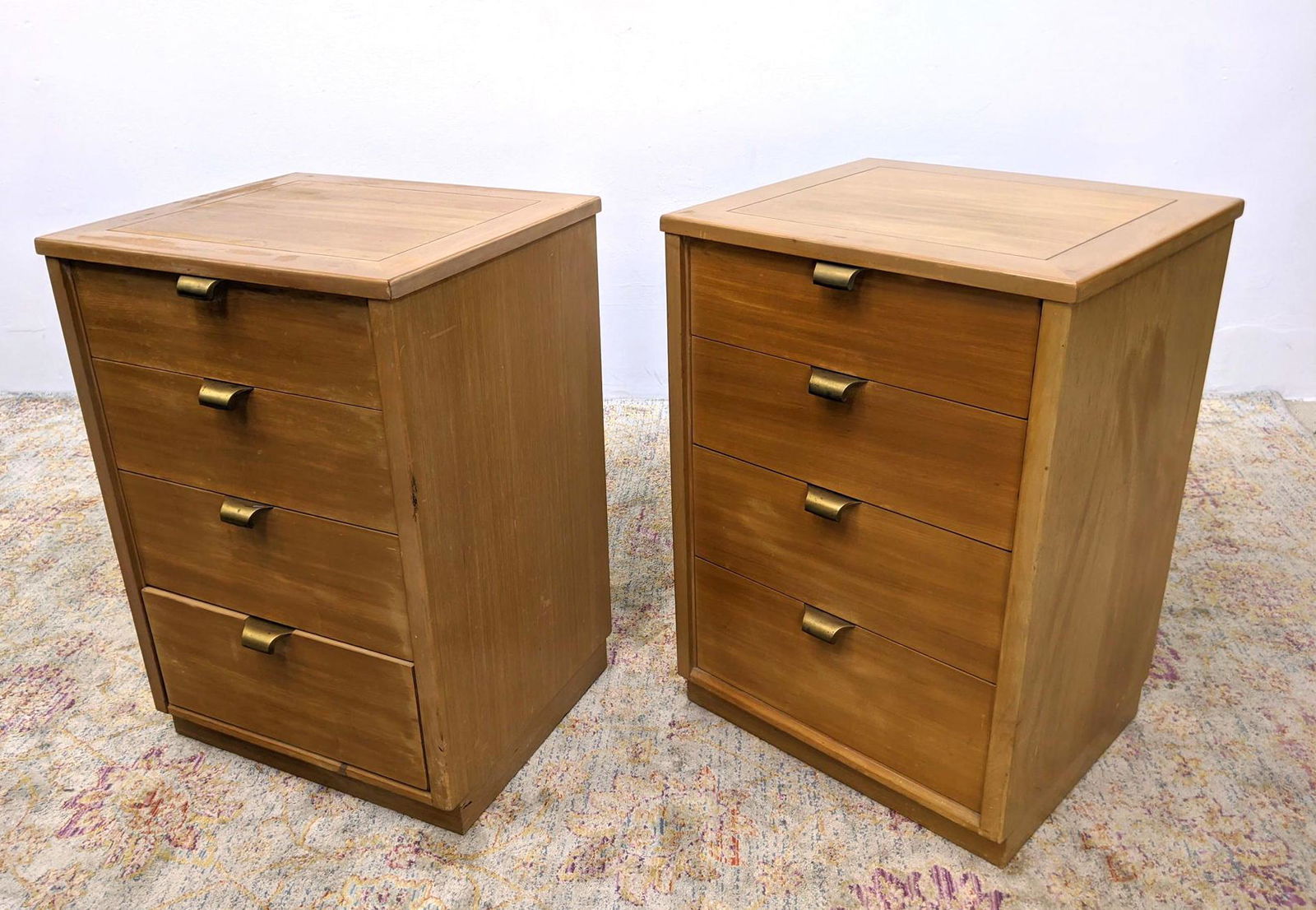 Pr EDWARD WORMLEY for DREXEL Night Stands Cabinets. Fou (1 of 19)
