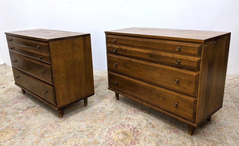 2pc Roommates By Baumritter Bedroom Set Dressers. Bache