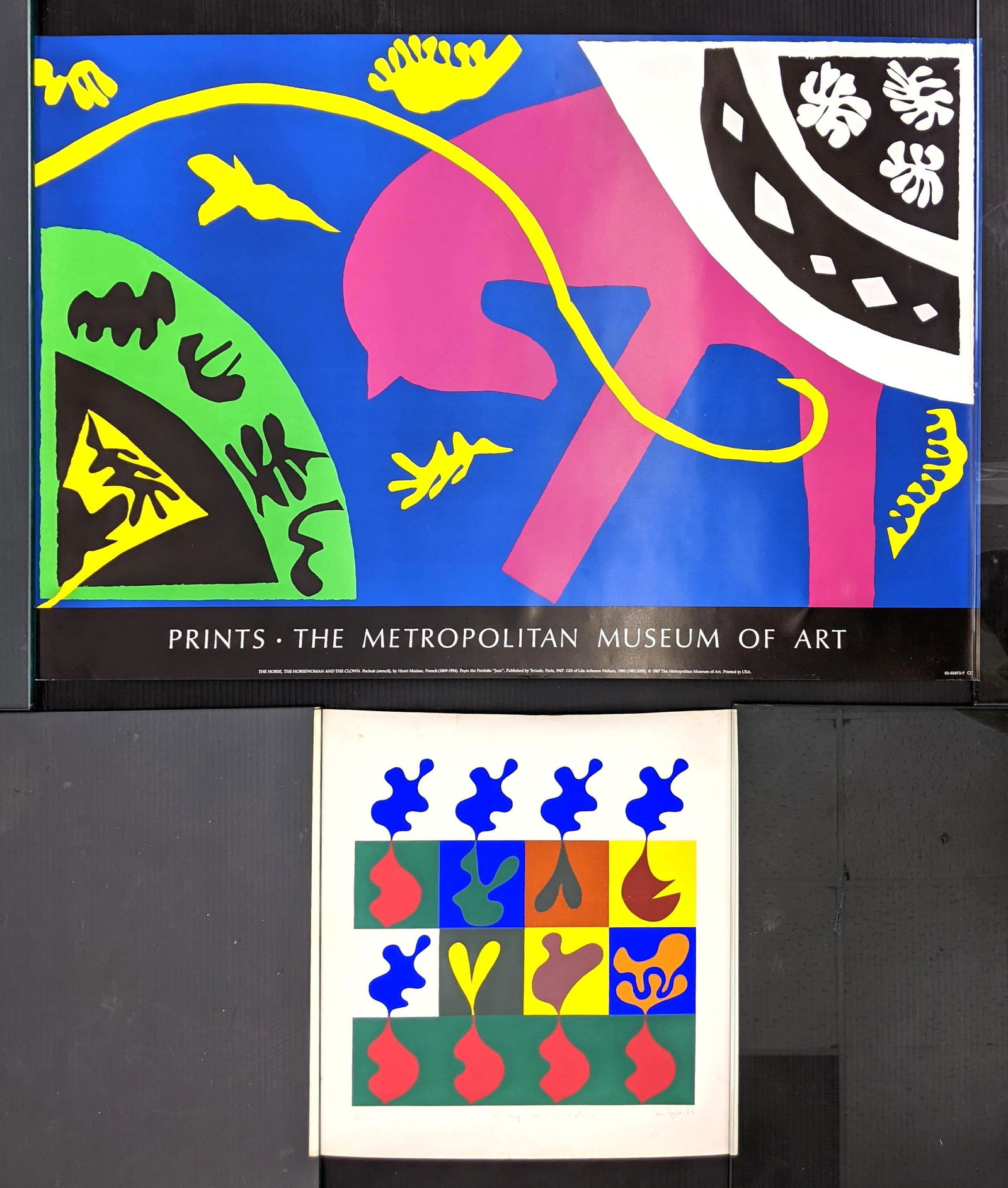2pcs Print Poster.  Henri Matisse at Metropolitan Museu (1 of 12)