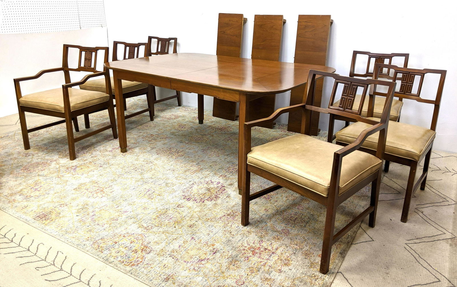 Good American Modern Dining Set.  Table and Six Chairs (1 of 19)