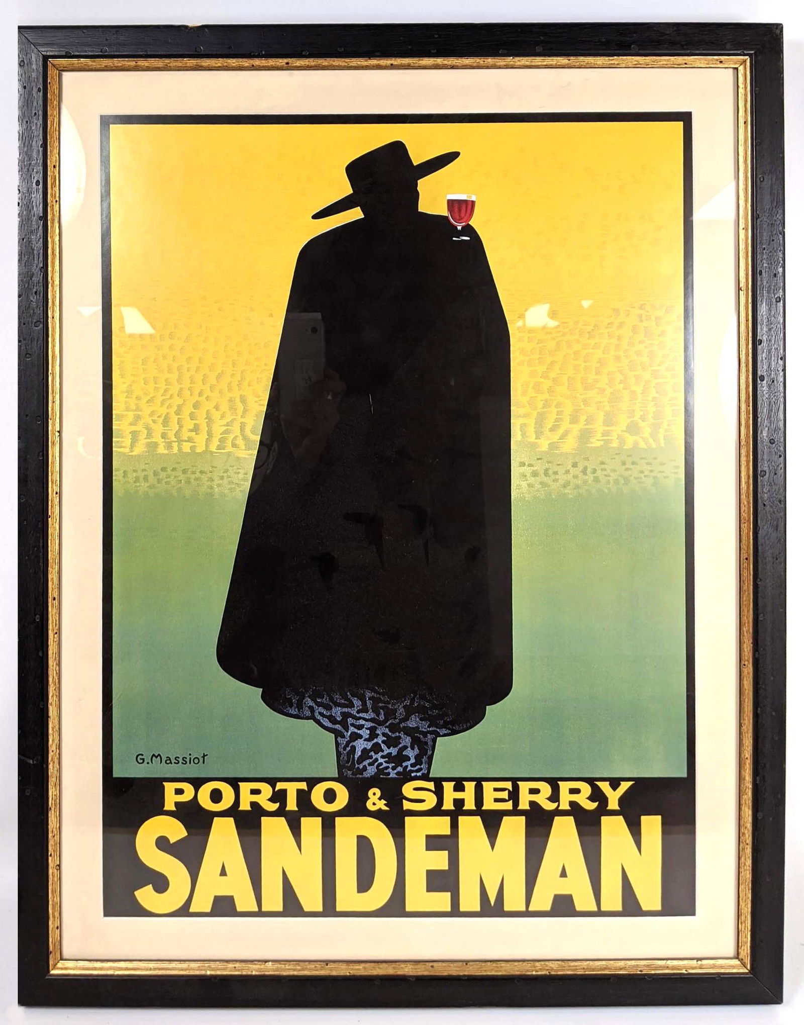 Porto Sherry Sandeman Signed alcohol advertising poster (1 of 8)