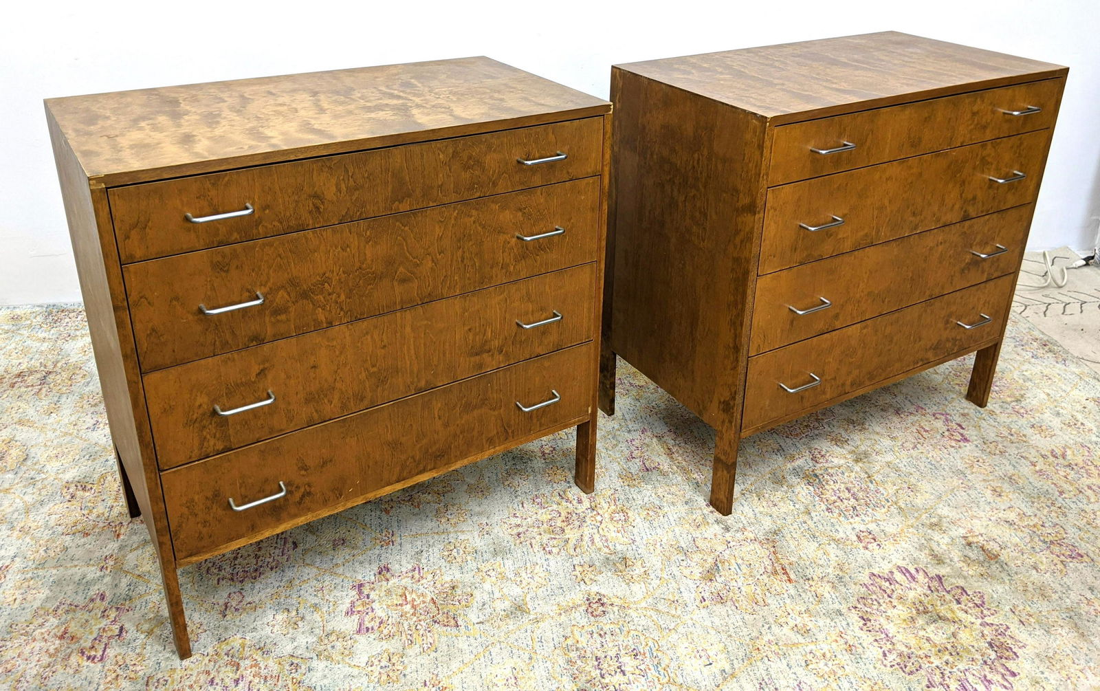 Pr Modernist Bachelor's Chests Dressers. Open metal pul (1 of 18)