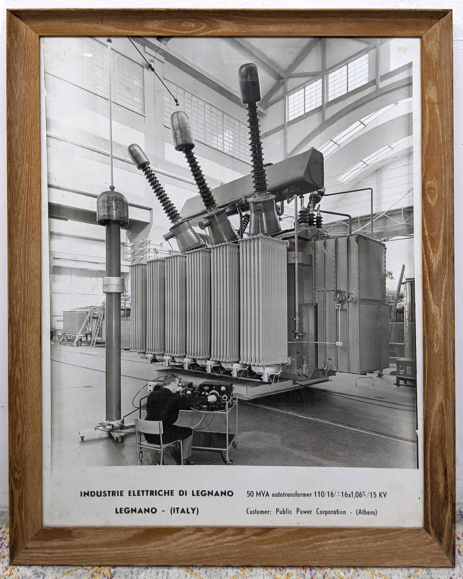 Corporate industrial print of Italian electric generato (1 of 7)