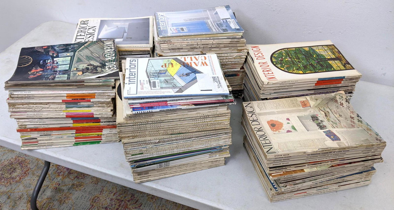 1950s and 1960s Interior design Magazines. (1 of 15)