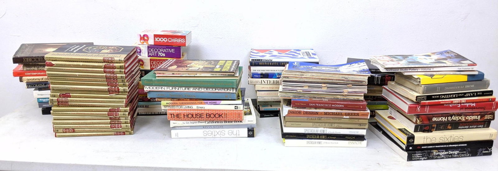 Large Lot of Design and Furniture and Decorator Books (1 of 20)