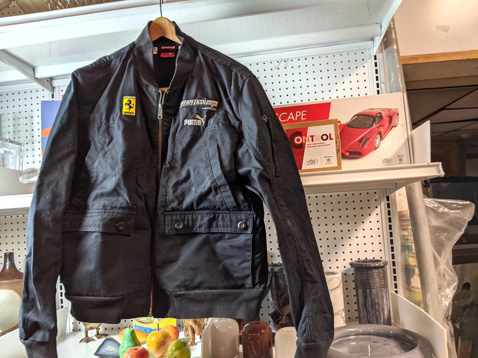 FERRARI Lot.  Jacket, Remote control car. (1 of 14)