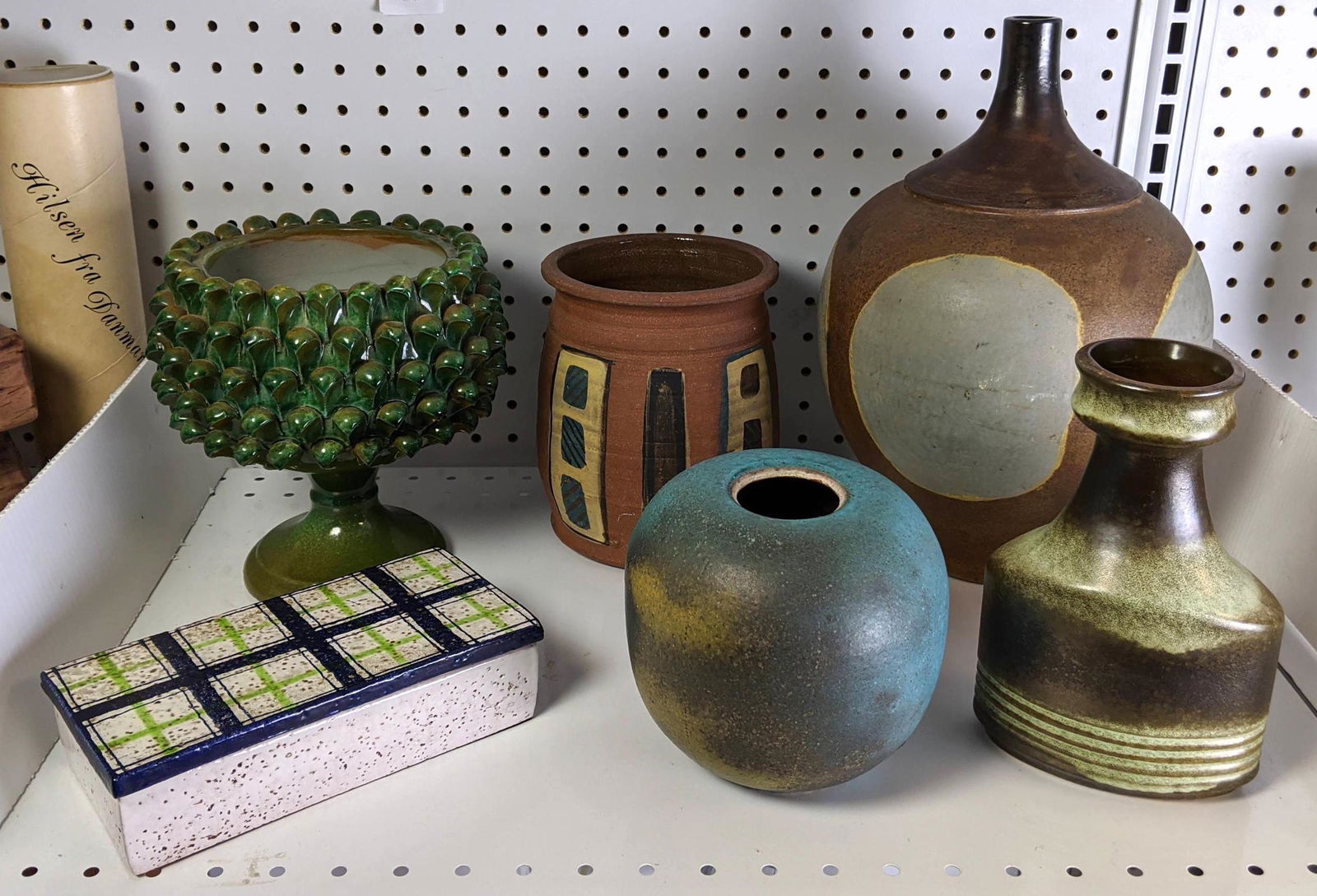 Mid Century Modern  Pottery Lot. Italian, Studio, Vases (1 of 19)