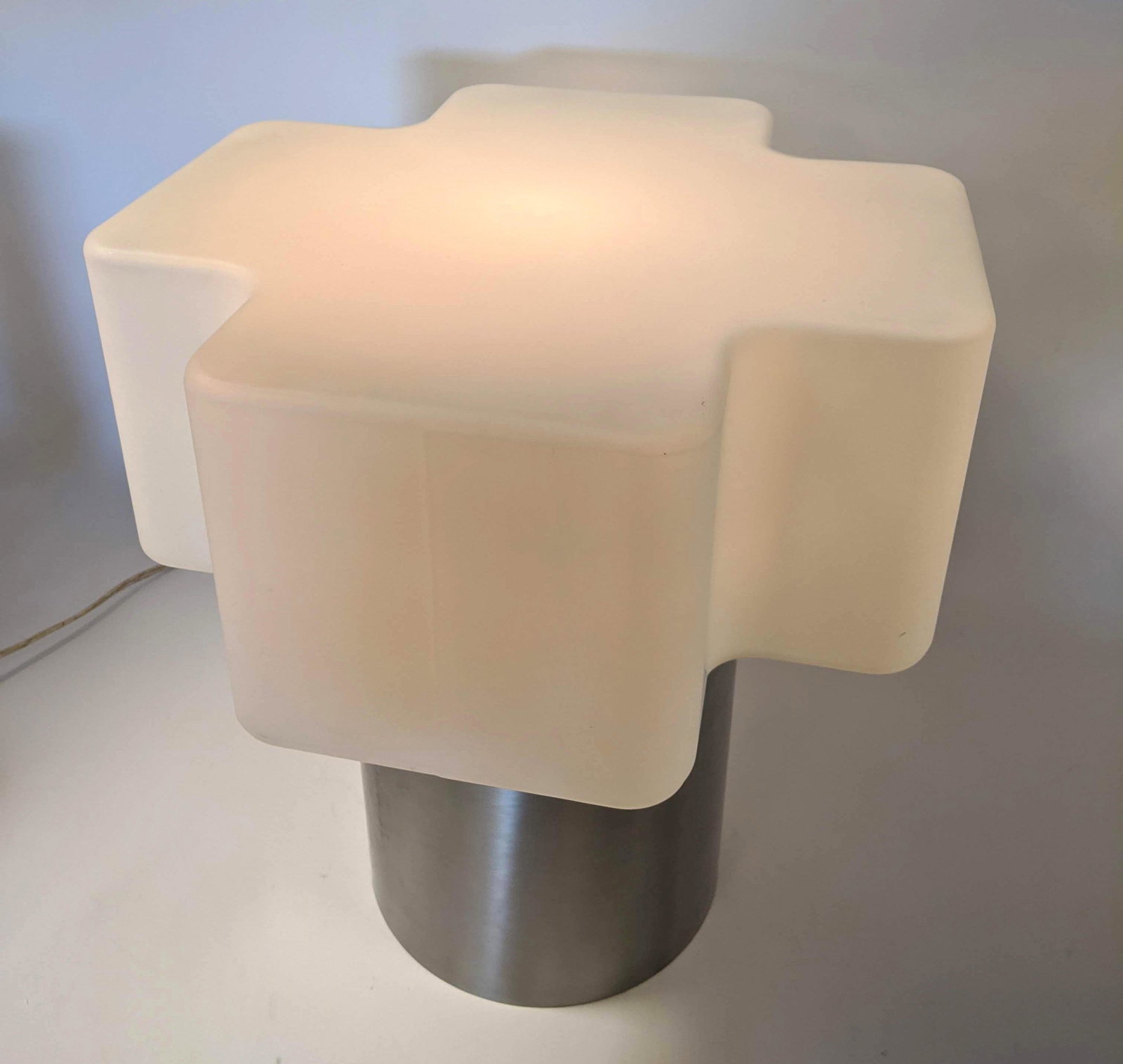 Italian Modernist Lighting. Glass Table Lamp. Glass X S (1 of 15)