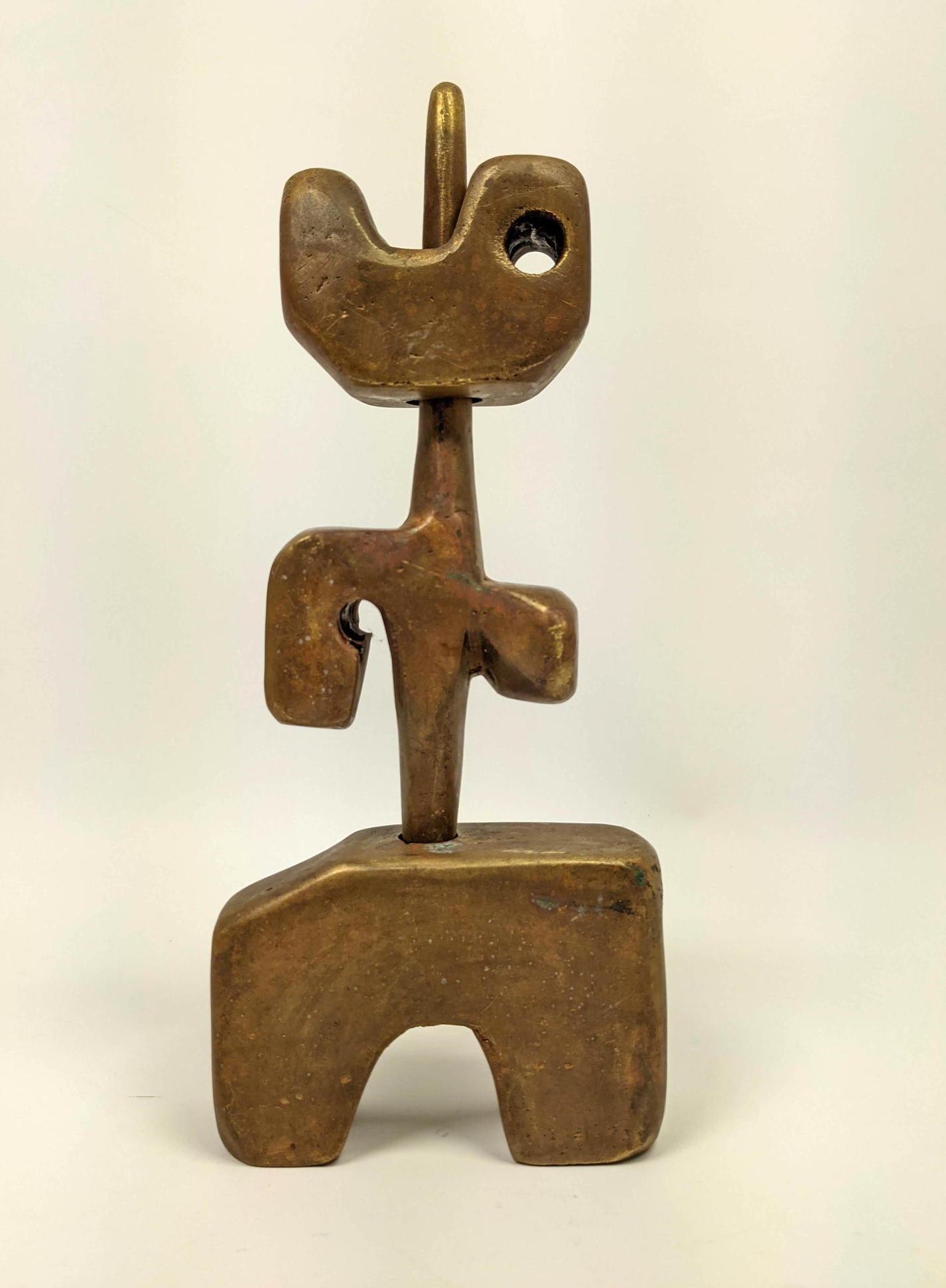 After Mathias Goeritz 3 Part Bronze sculpture. (1 of 8)